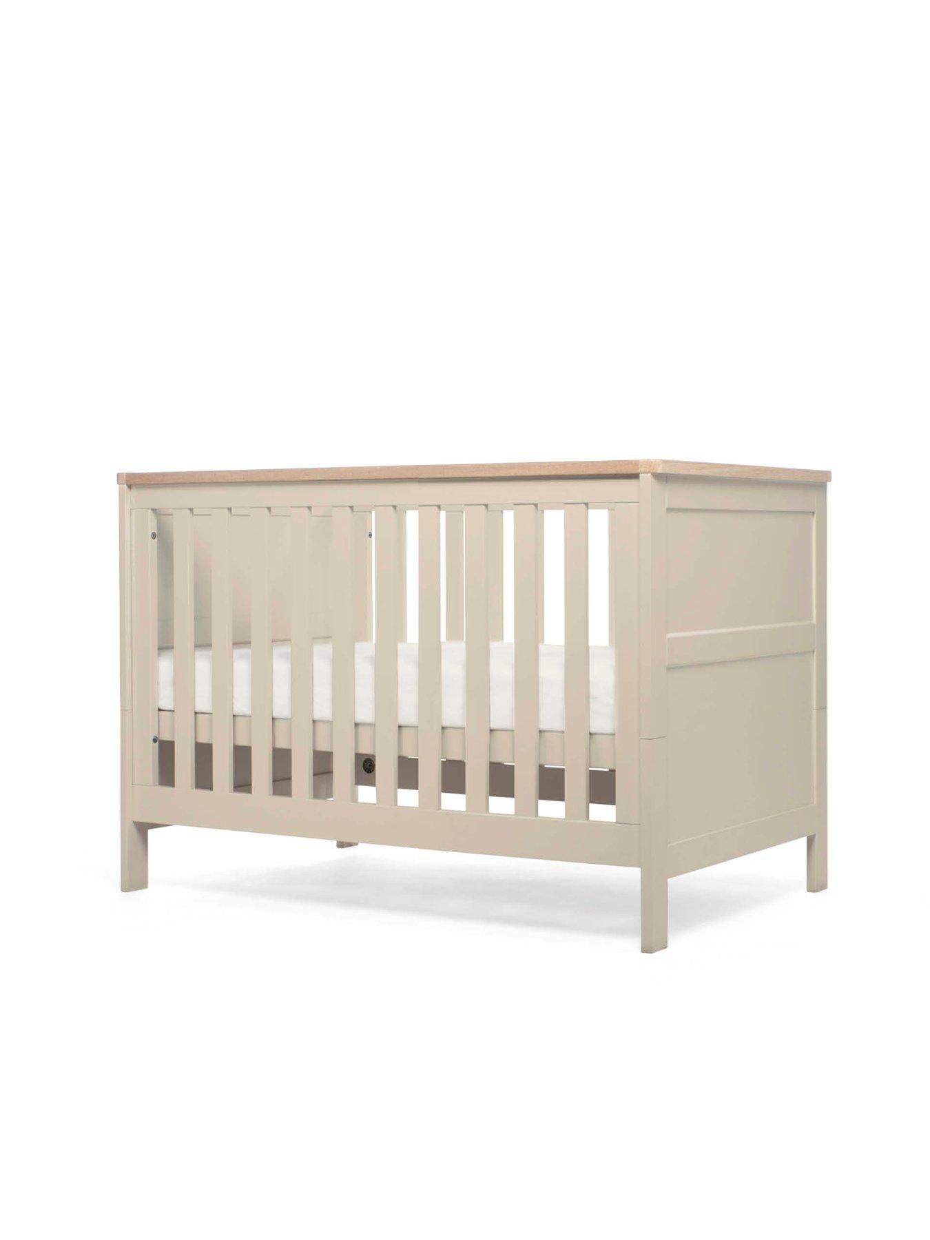 Image 4 of 7 of Mamas & Papas Wedmore Small Cotbed Range (Small Cotbed, Dresser &amp; Wardrobe) Pebble