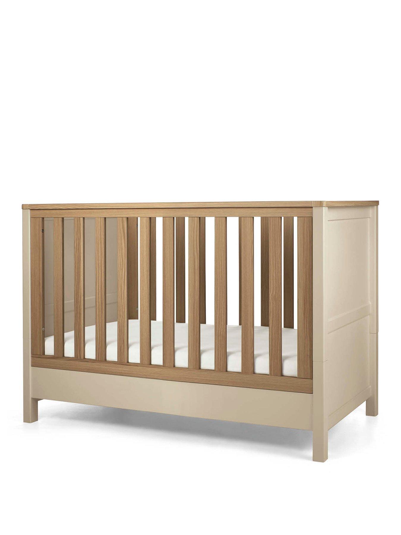 Image 2 of 6 of Mamas & Papas Harwell Convertible Cot - Cashmere