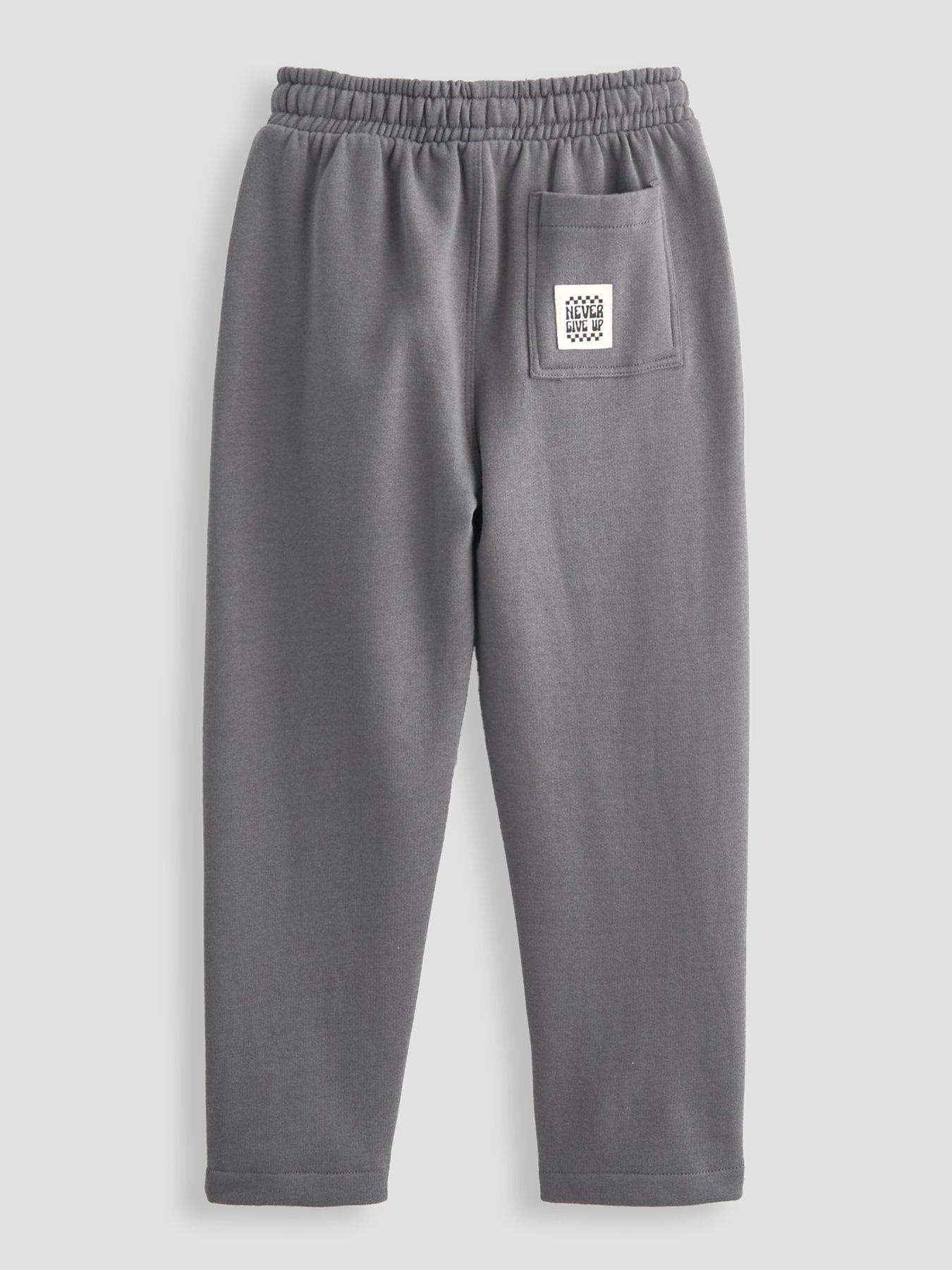 Image 3 of 5 of The Very Collection Boys 3 Pack Back Detail Straight Leg Joggers - Stone, Beige And Blue
