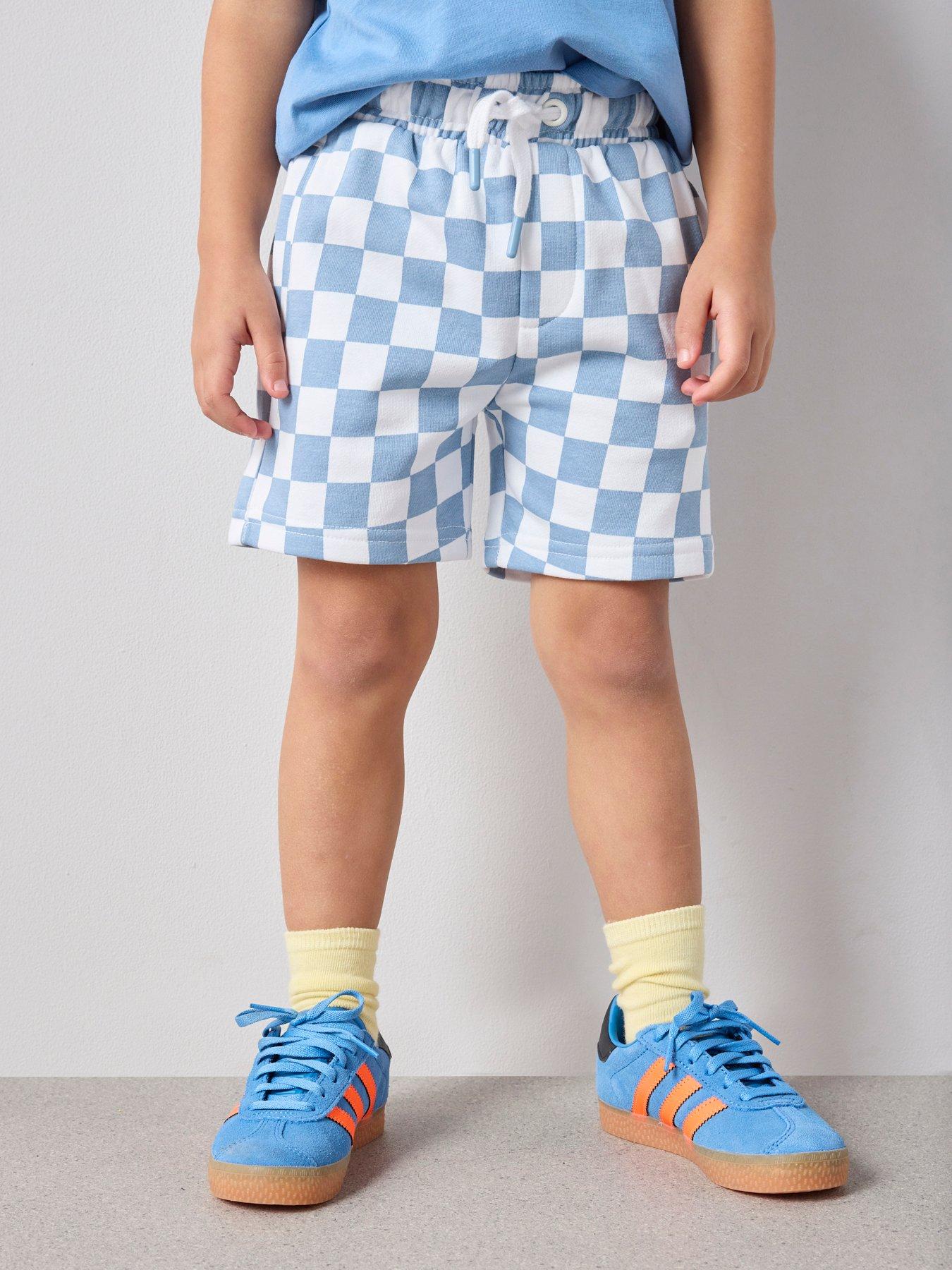 the-very-collection-boys-checkerboard-print-shorts-multistillFront