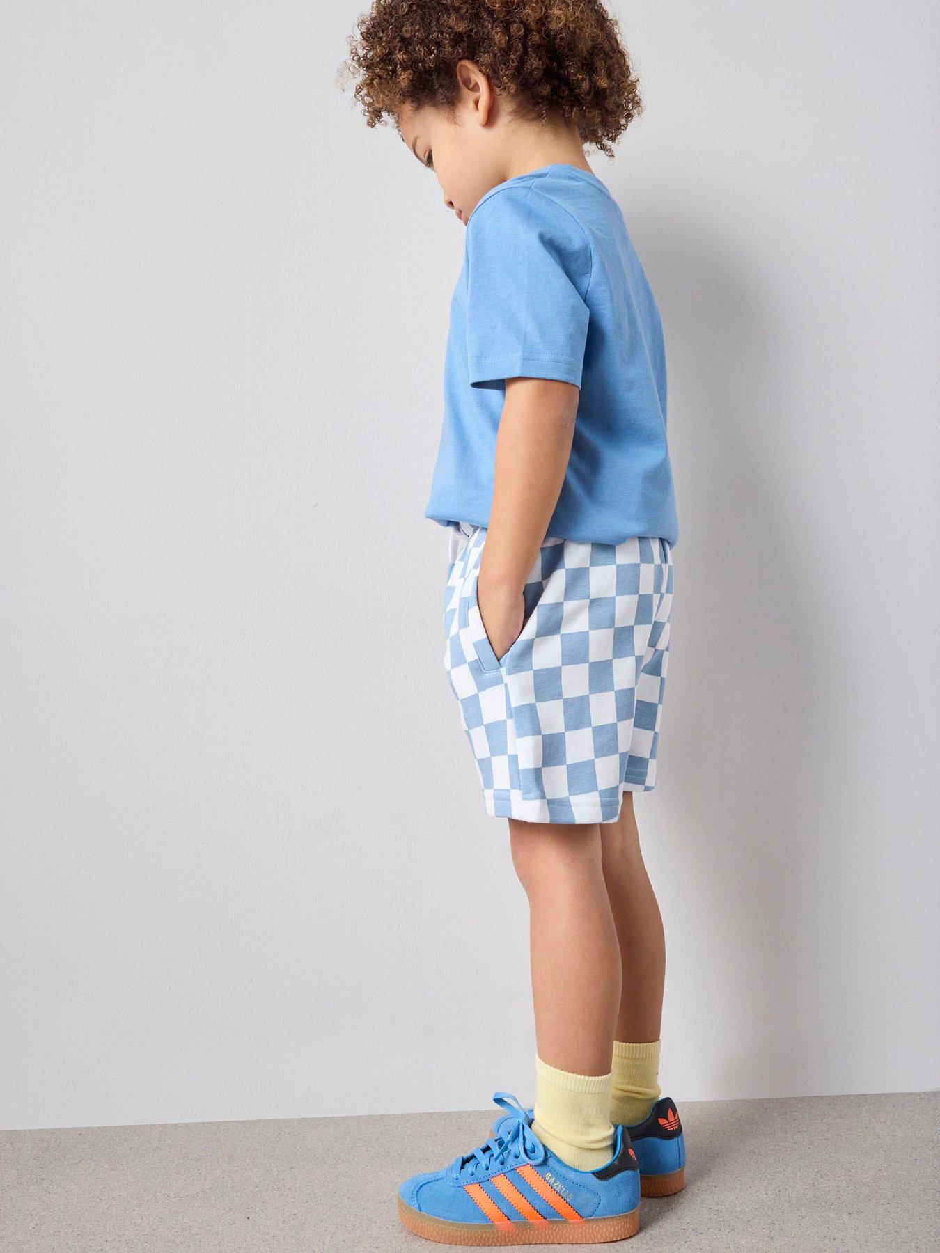 the-very-collection-boys-checkerboard-print-shorts-multidetail