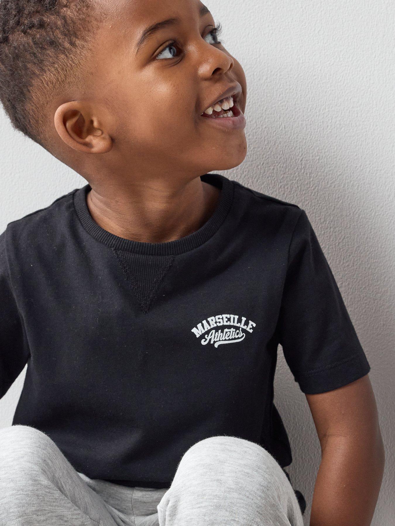 Image 4 of 5 of The Very Collection Boys Athletics Graphic Tshirt And Joggers Set