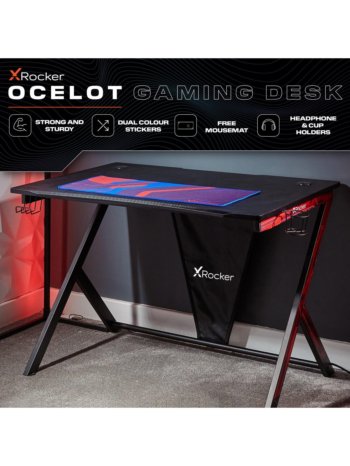 X Rocker X Rocker Gaming Bundle - Infinity RGB Desk and Agility Esport ...