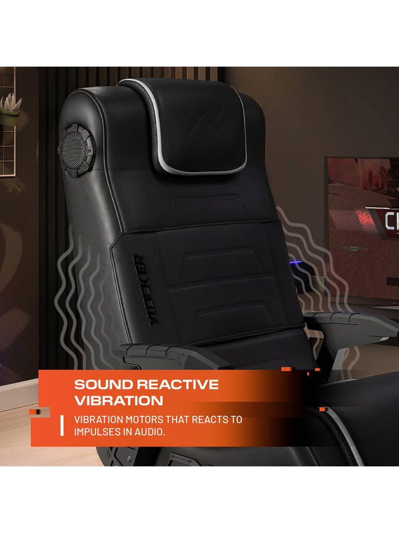 Image 4 of 7 of X Rocker X Rocker Pro 4.1 Bluetooth Audio Console Gaming Chair - Black