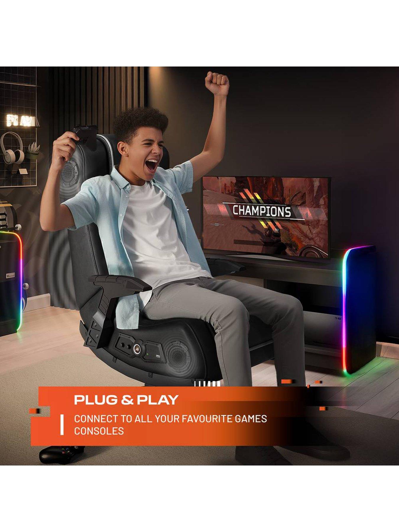 Image 5 of 7 of X Rocker X Rocker Pro 4.1 Bluetooth Audio Console Gaming Chair - Black
