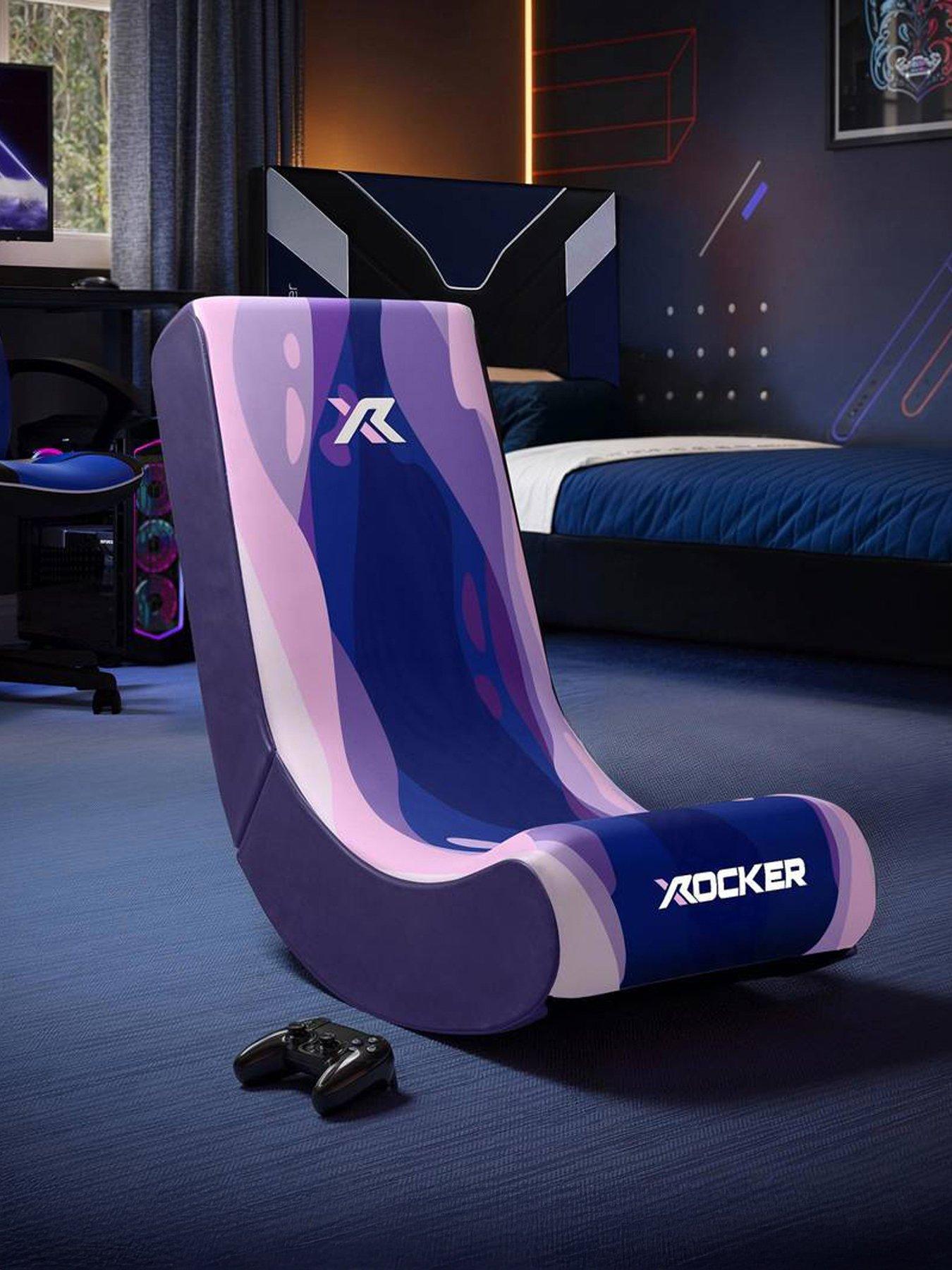 X Rocker X Rocker Video Rocker Gaming Chair for Kids - Lava Pink
