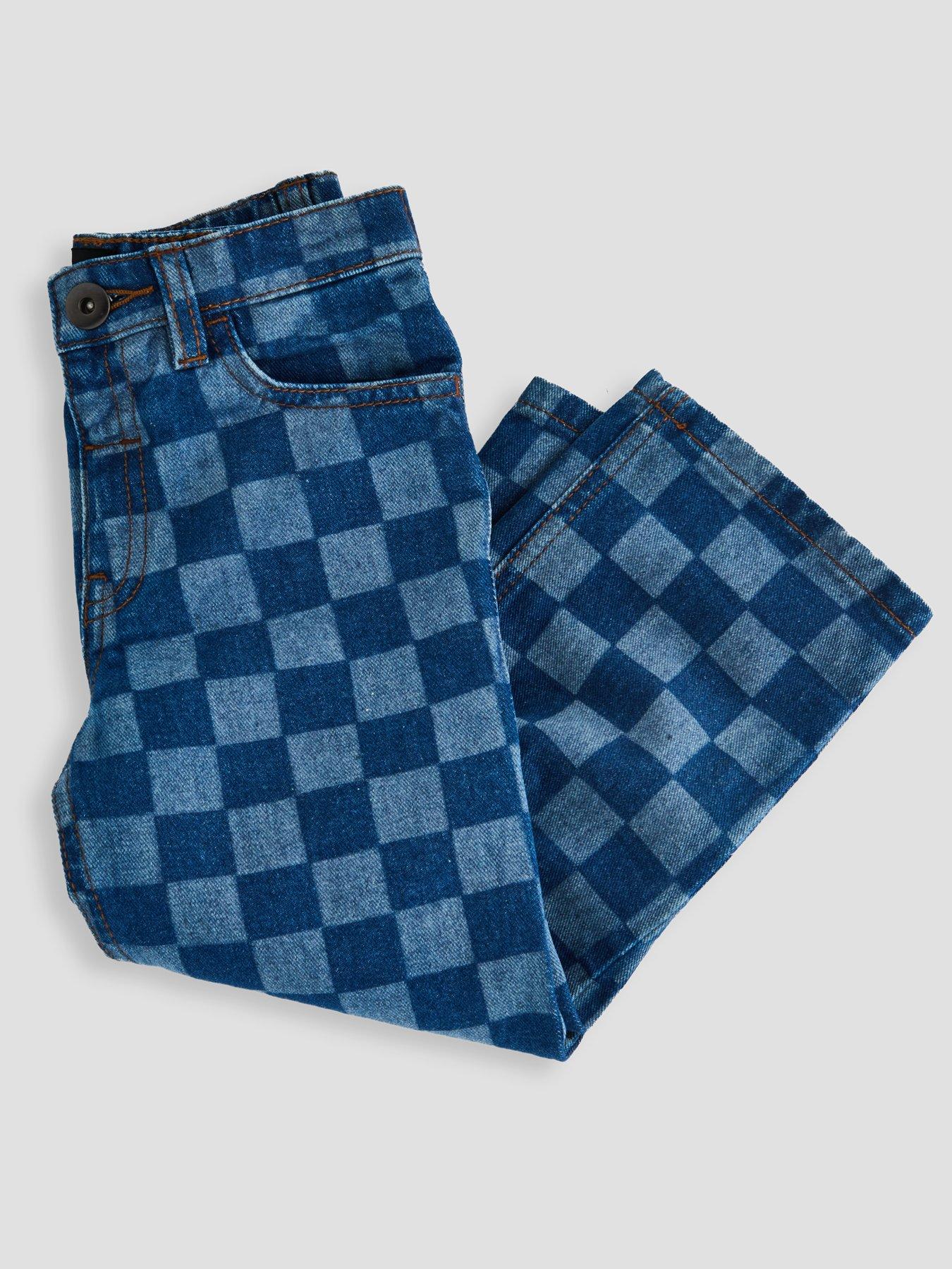 the-very-collection-boys-checkerboard-jeans-navydetail