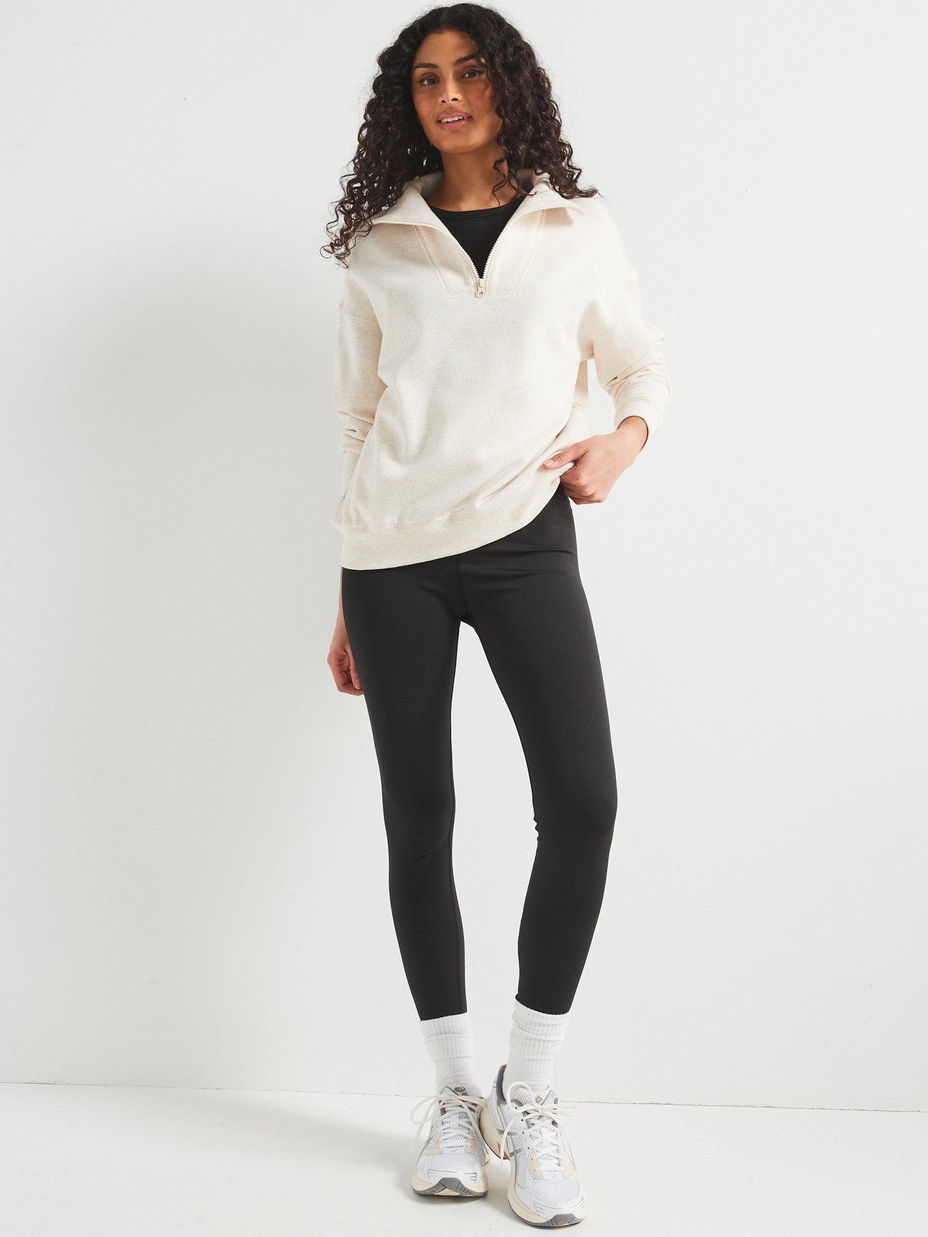 Image 6 of 6 of The Very Collection Ultimate Wrap Waist Leggings - Black