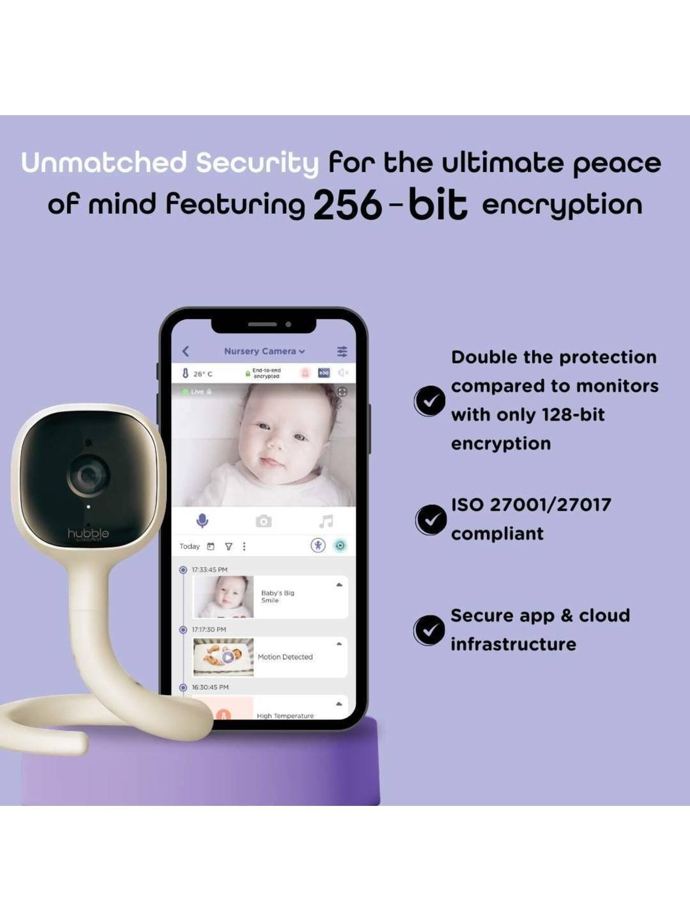 Image 6 of 6 of Hubble Go Baby 2K QHD Baby Monitor
