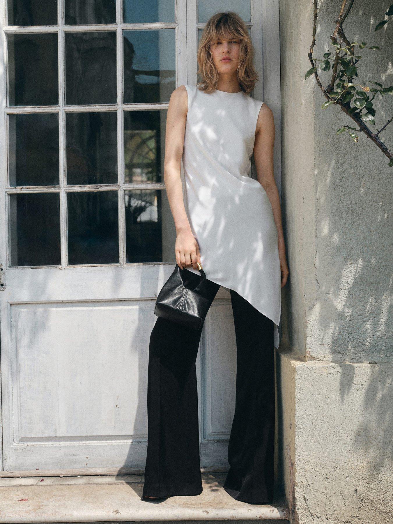 mango-handbag-with-metal-handle-blackstillFront
