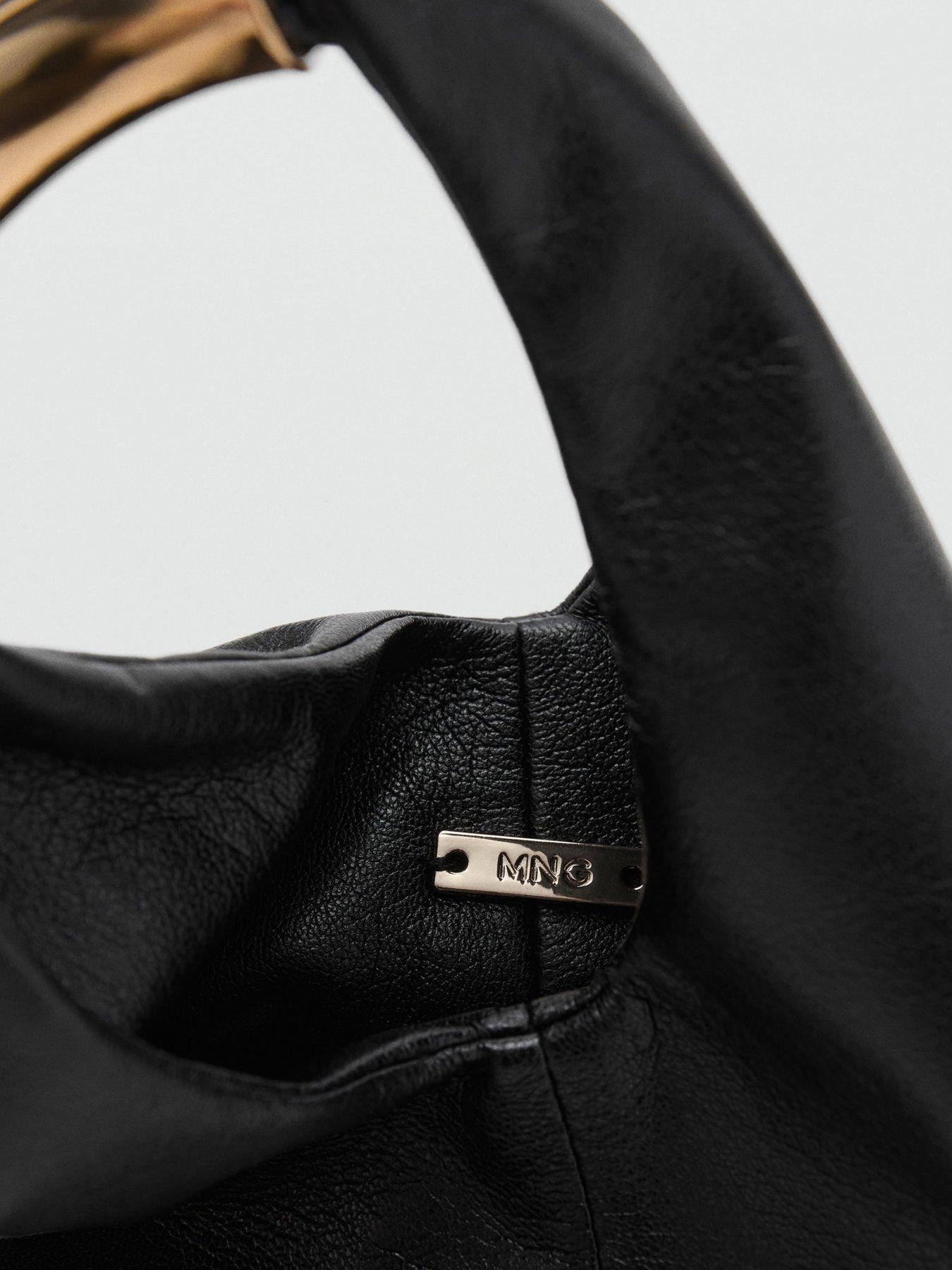 mango-handbag-with-metal-handle-blackdetail
