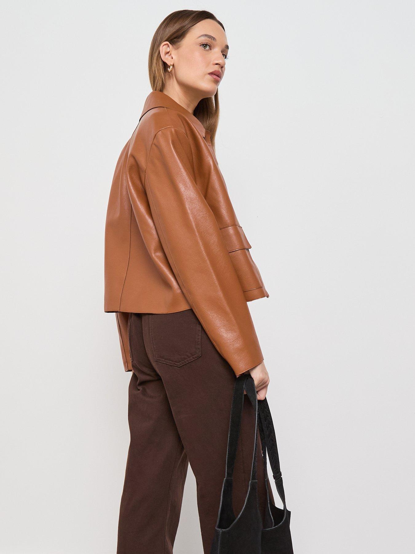 mango-leather-effect-jacket-with-pocketsstillFront