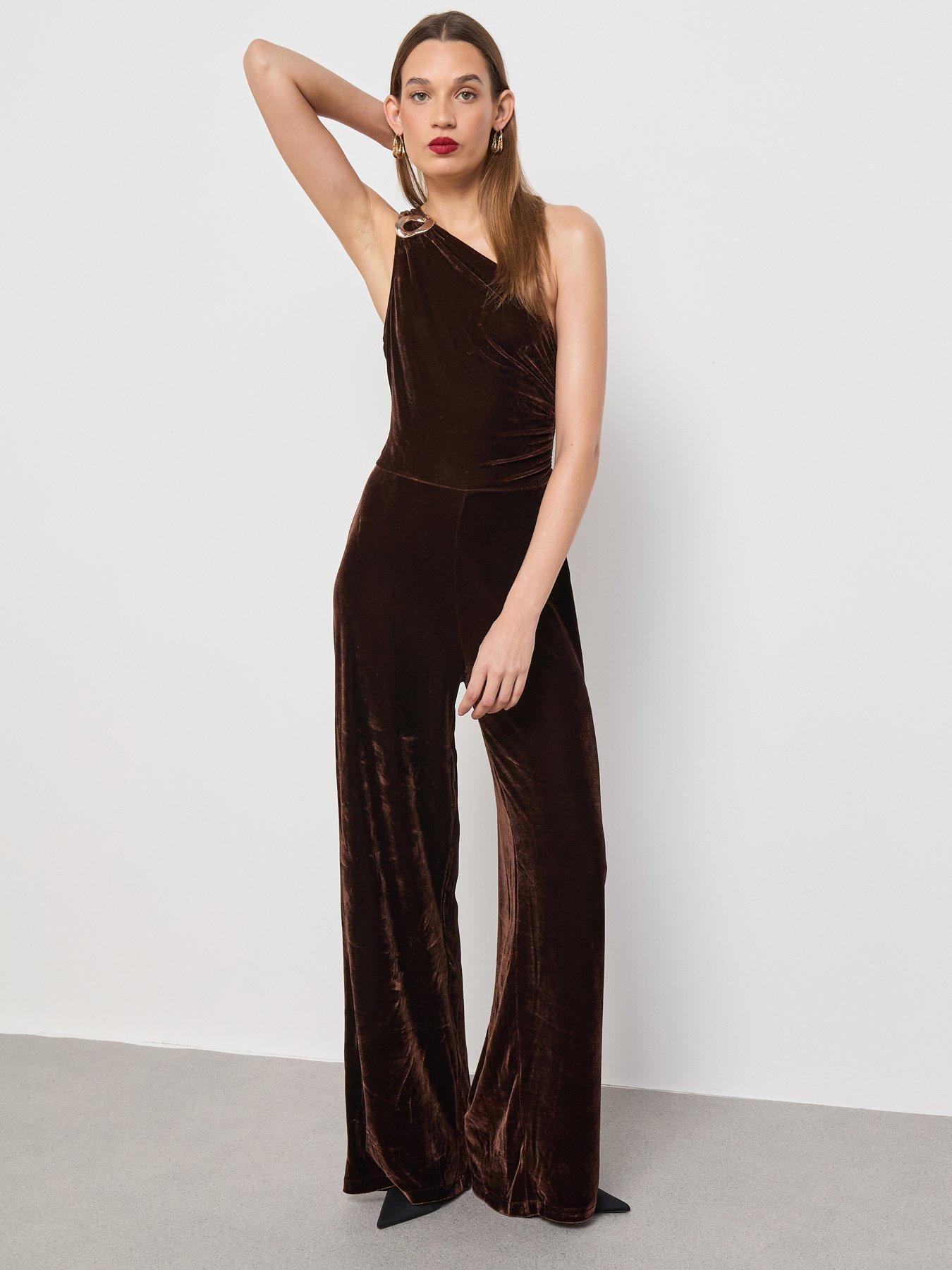 mango-velvet-jumpsuit-with-metallic-detail-brown