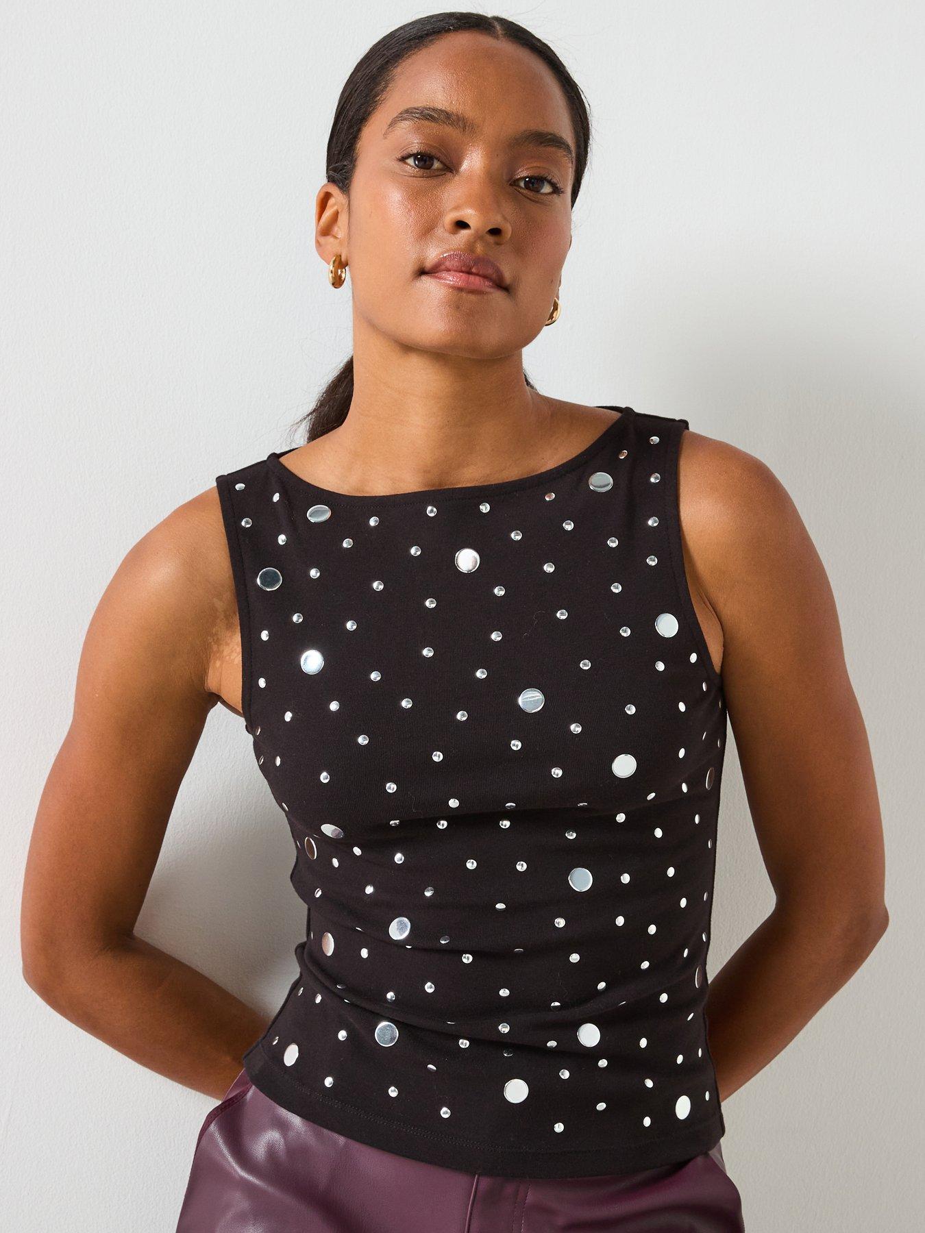 mango-boat-neck-top-with-rhinestones