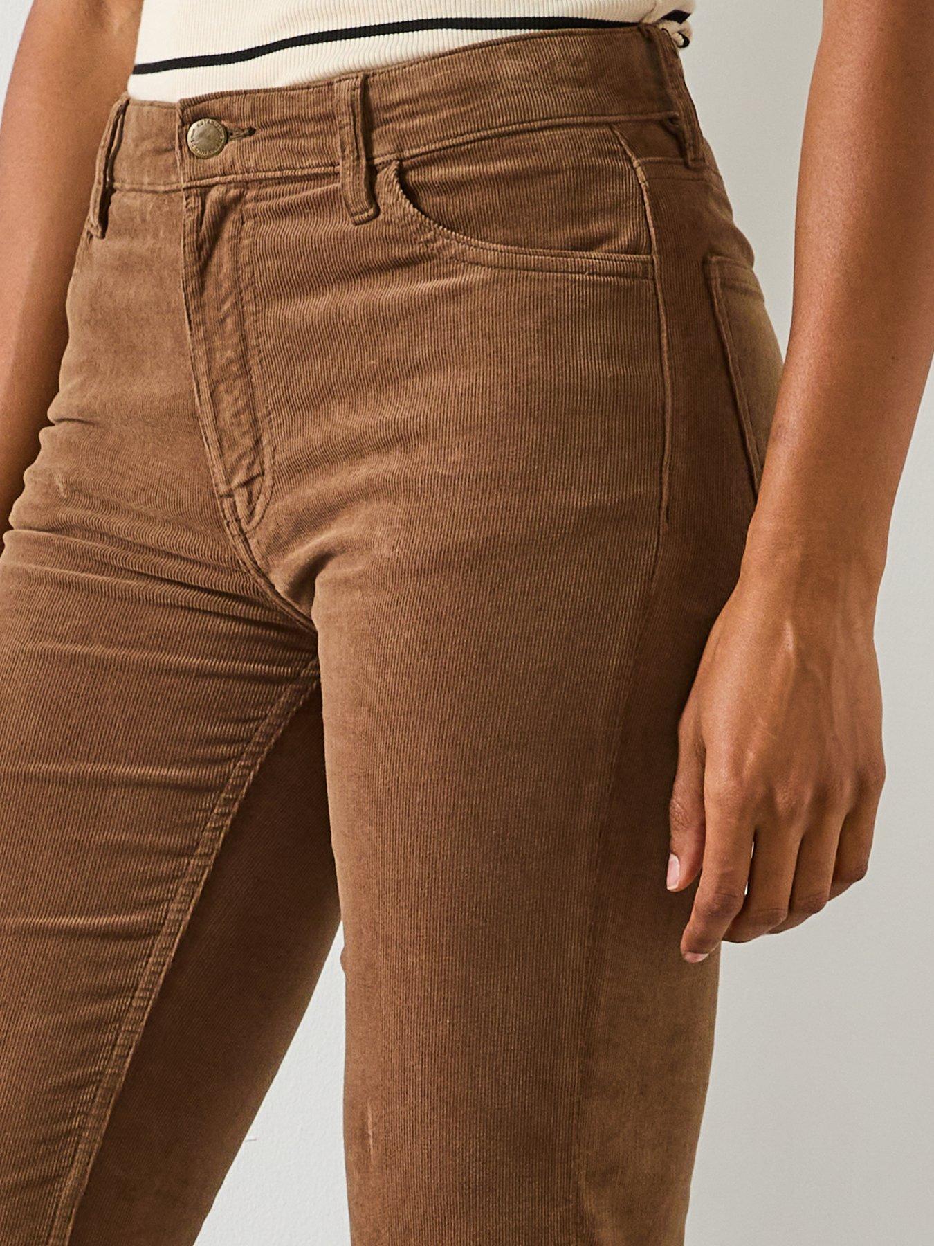 mango-corduroy-flared-jeans-browndetail