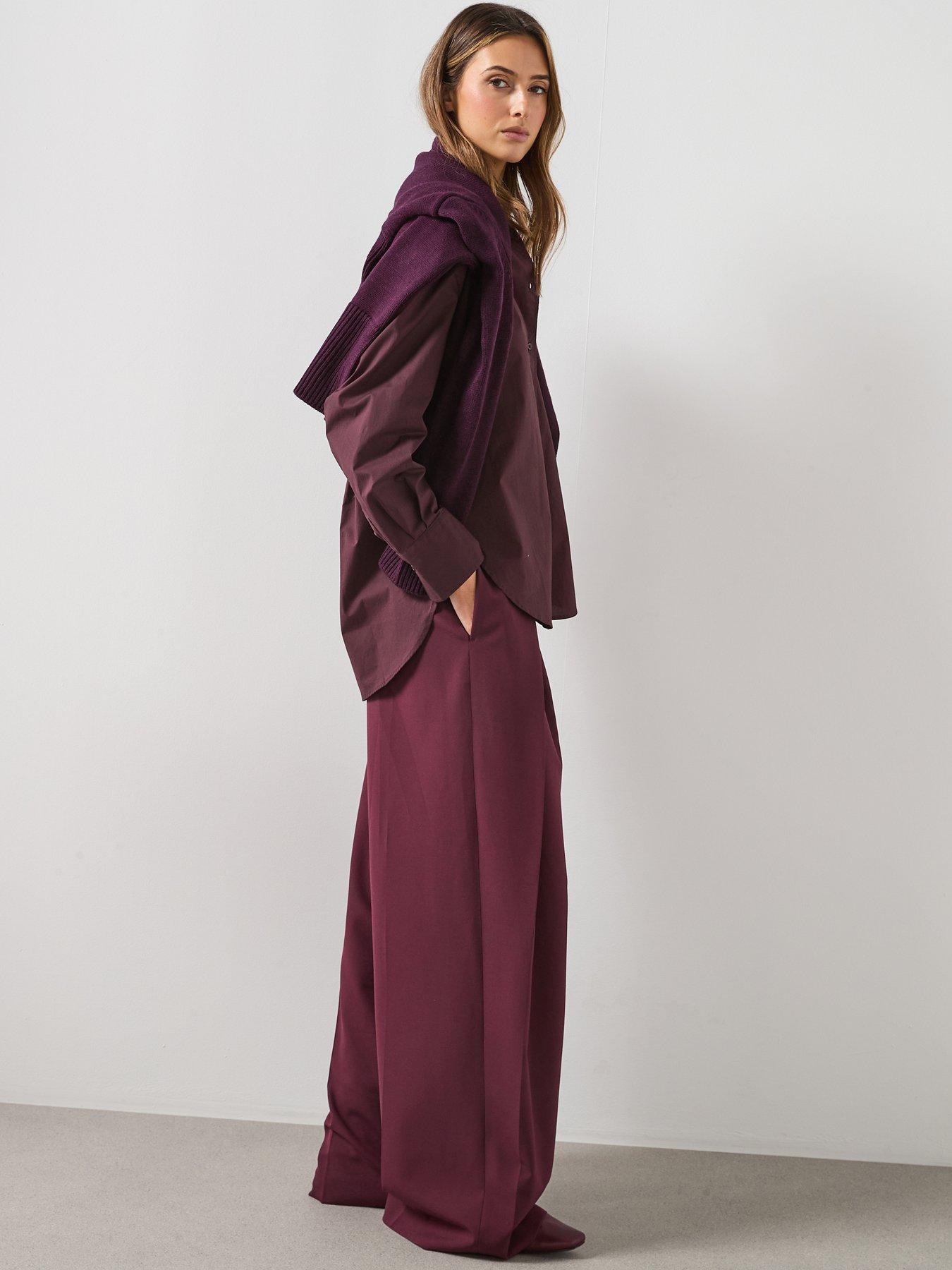 mango-cotton-fitted-shirt-brownoutfit