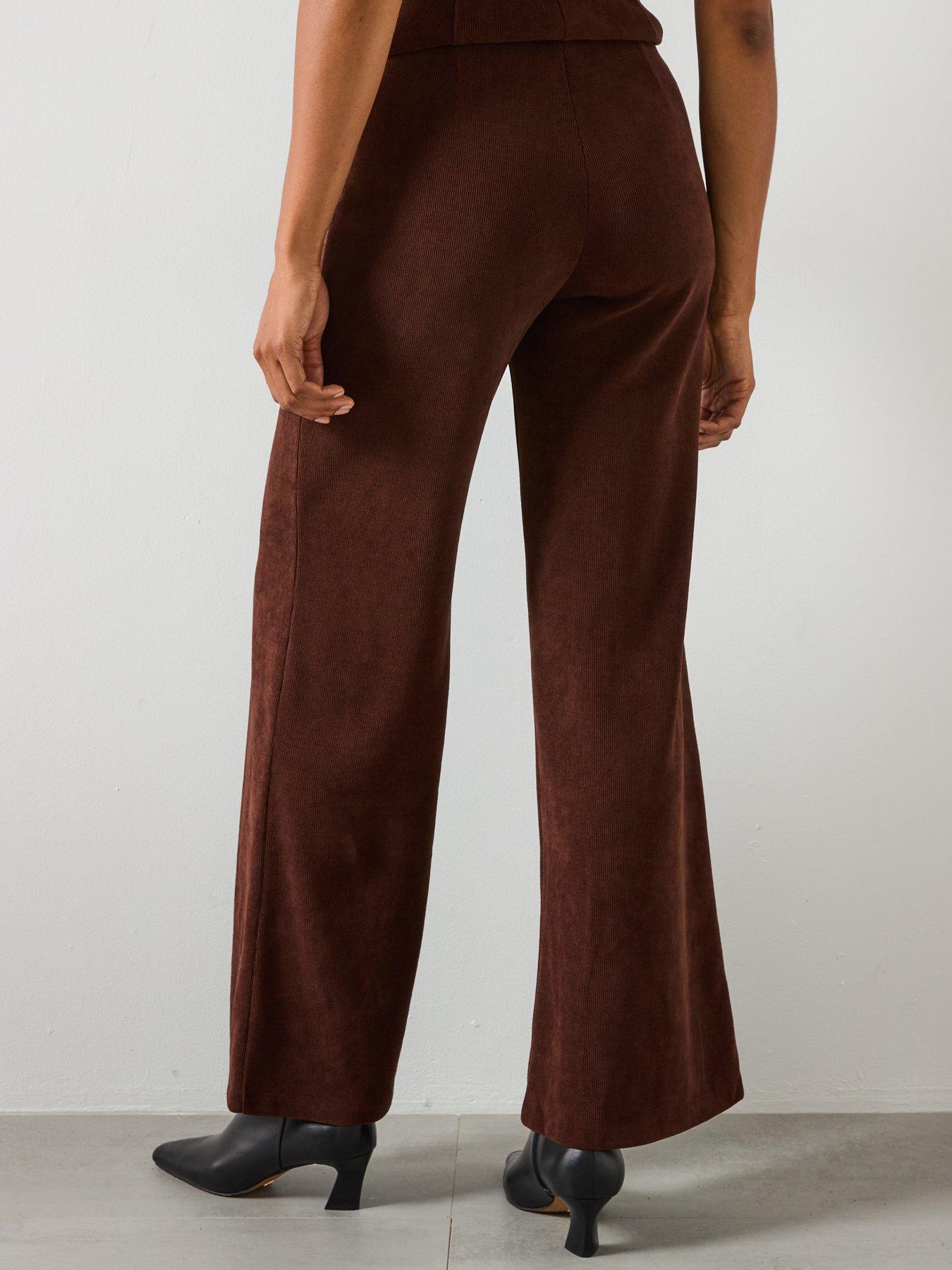 Mango Corduroy Trousers With Elastic Waist | Very Ireland