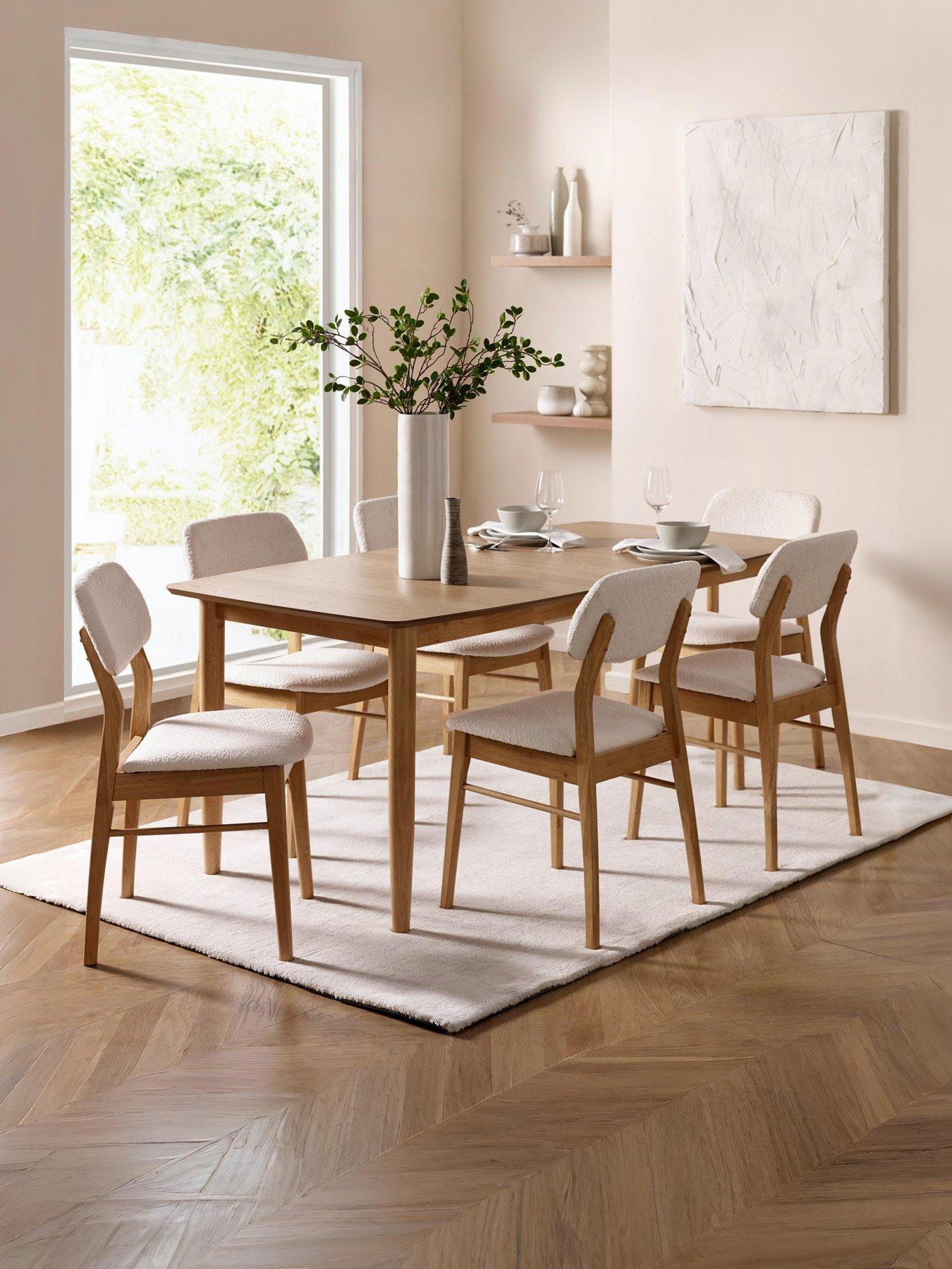 Julian Bowen Theia Dining Table With Chair Options