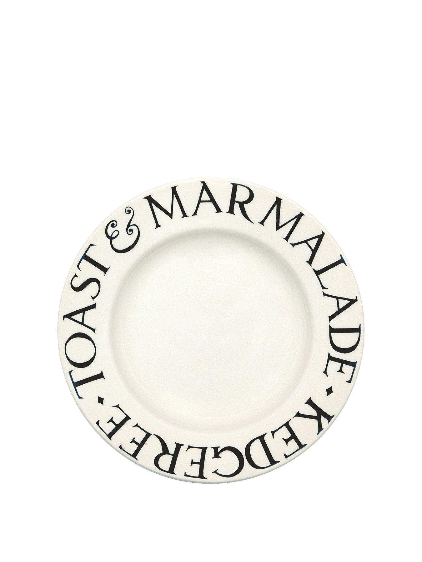Image 2 of 3 of Emma Bridgewater Black &amp; Toast 8.5 Inch Plate