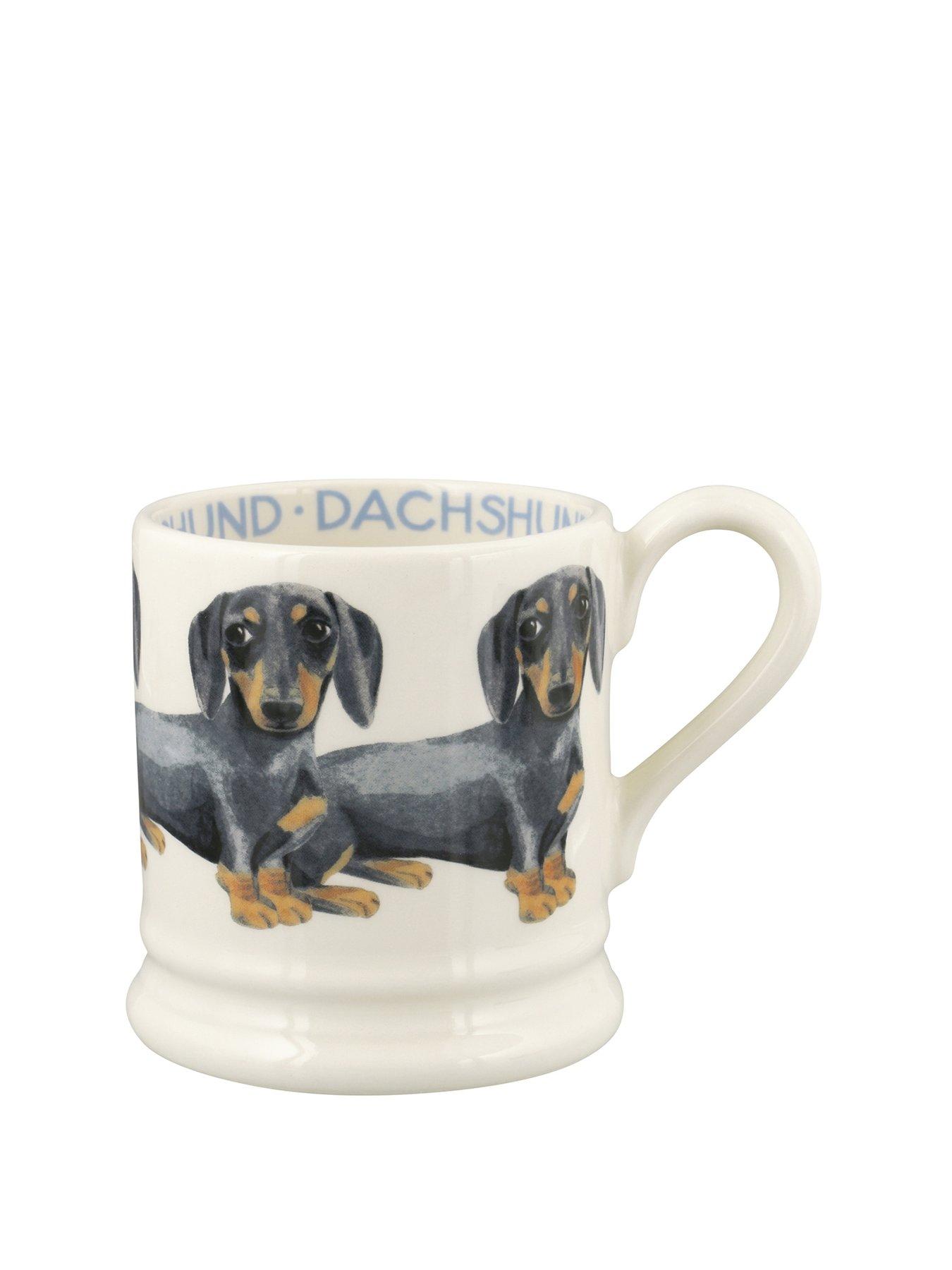 Image 2 of 6 of Emma Bridgewater Dachshund Single 1/2 Pint Mug