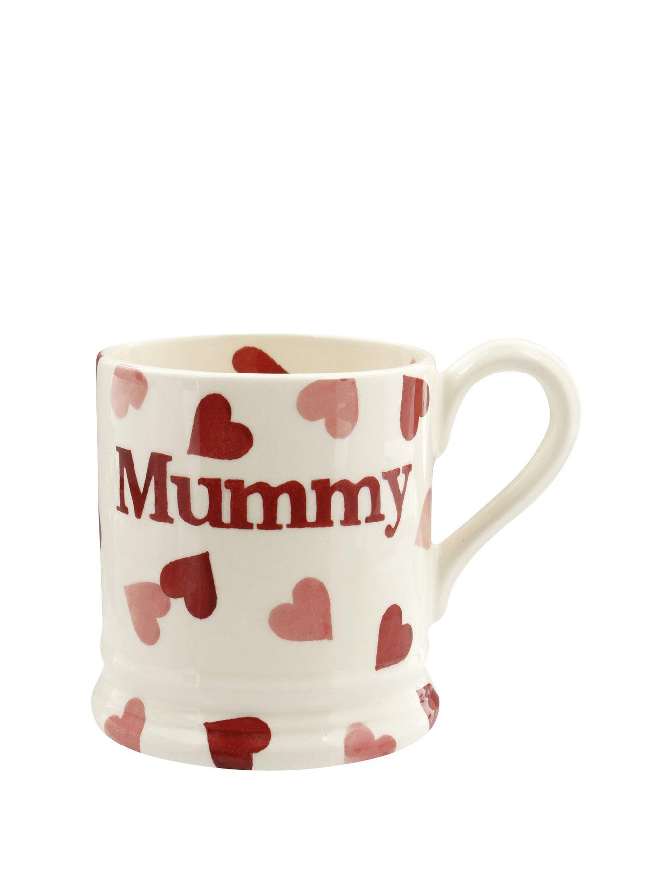 Image 2 of 5 of Emma Bridgewater Pink Hearts Mummy Single 1/2 Pint Mug