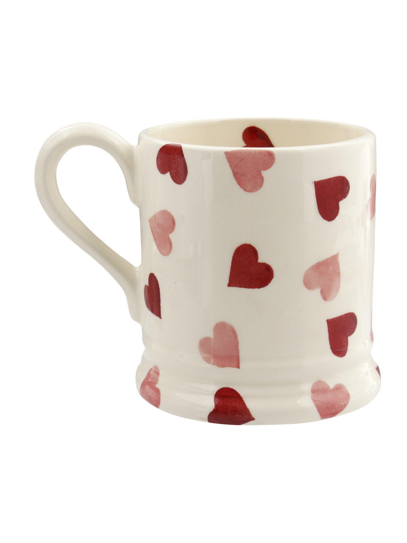 Image 4 of 5 of Emma Bridgewater Pink Hearts Mummy Single 1/2 Pint Mug
