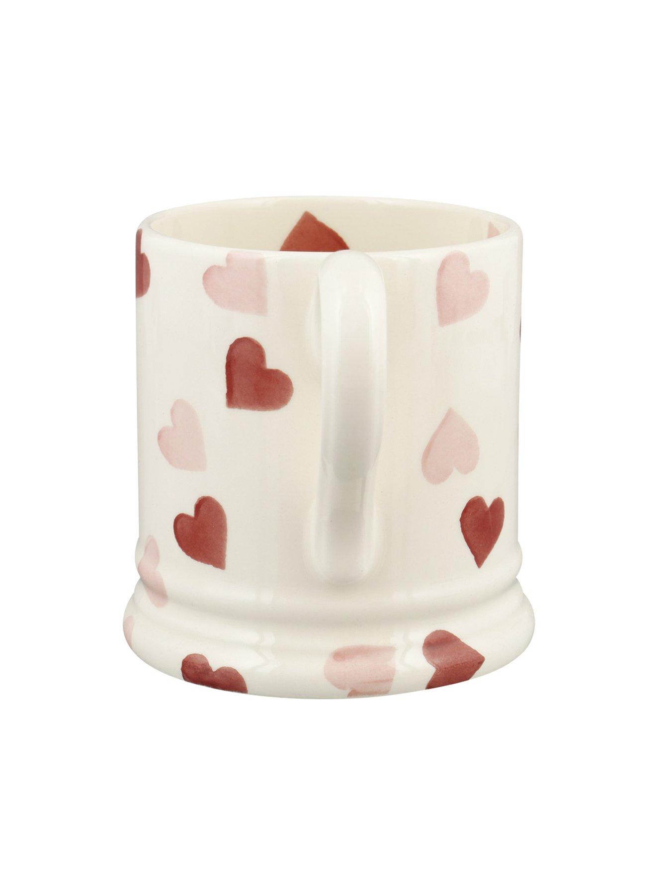 Image 3 of 6 of Emma Bridgewater Pink Hearts Single 1/2 Pint Mug