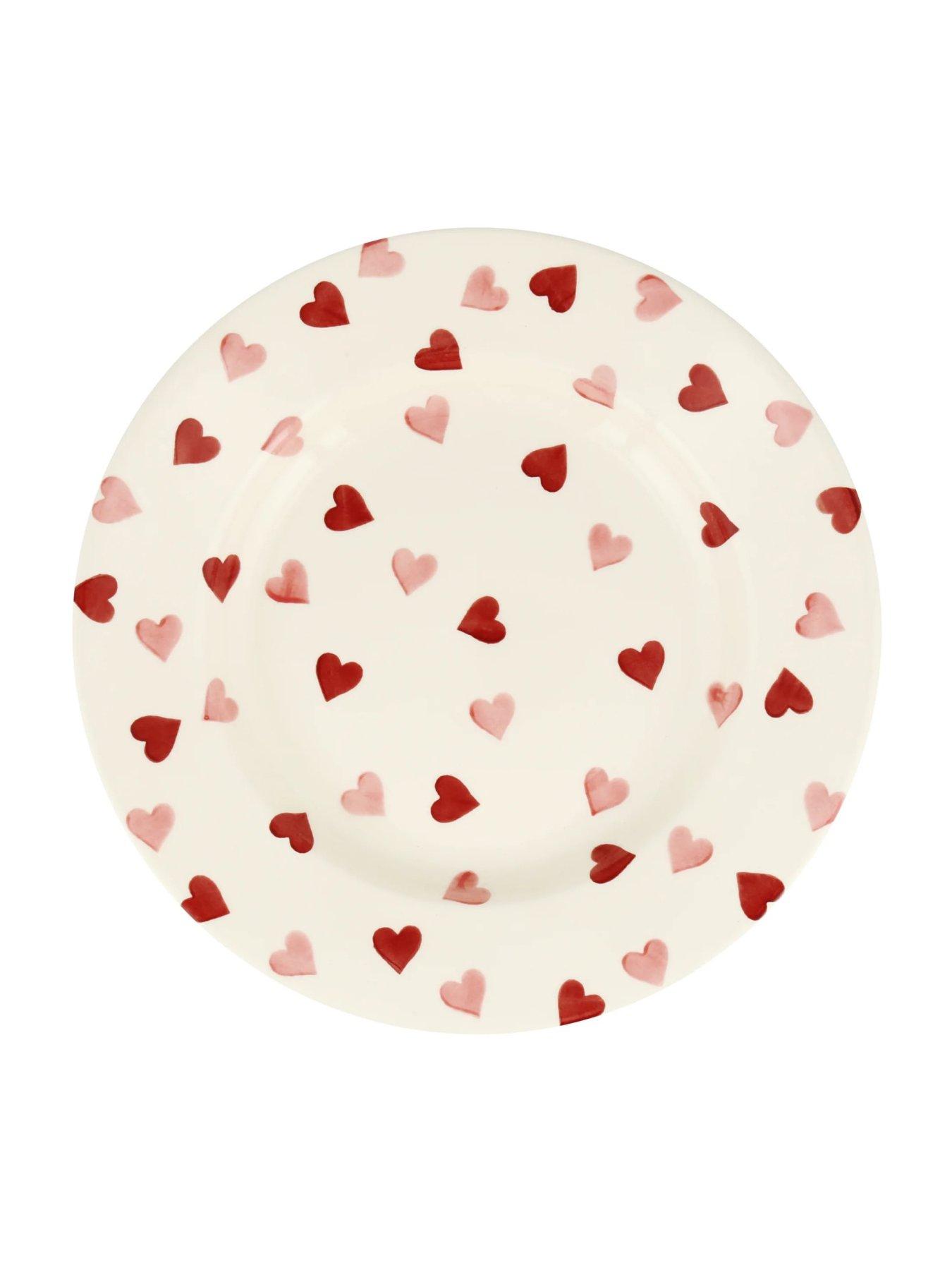 Emma Bridgewater Pink Hearts 10.5 Inch Plate