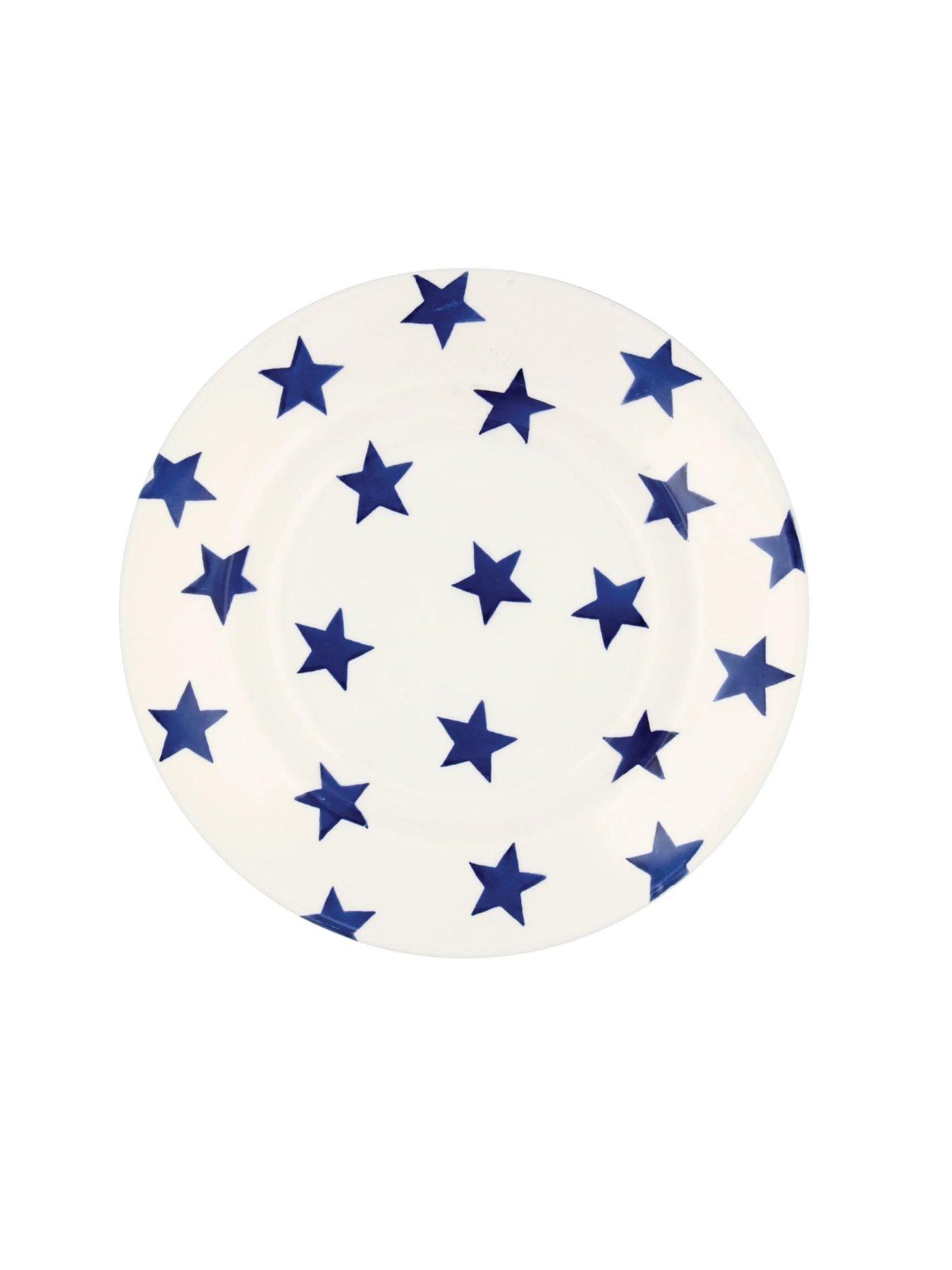 emma-bridgewater-blue-star-85-inch-plate