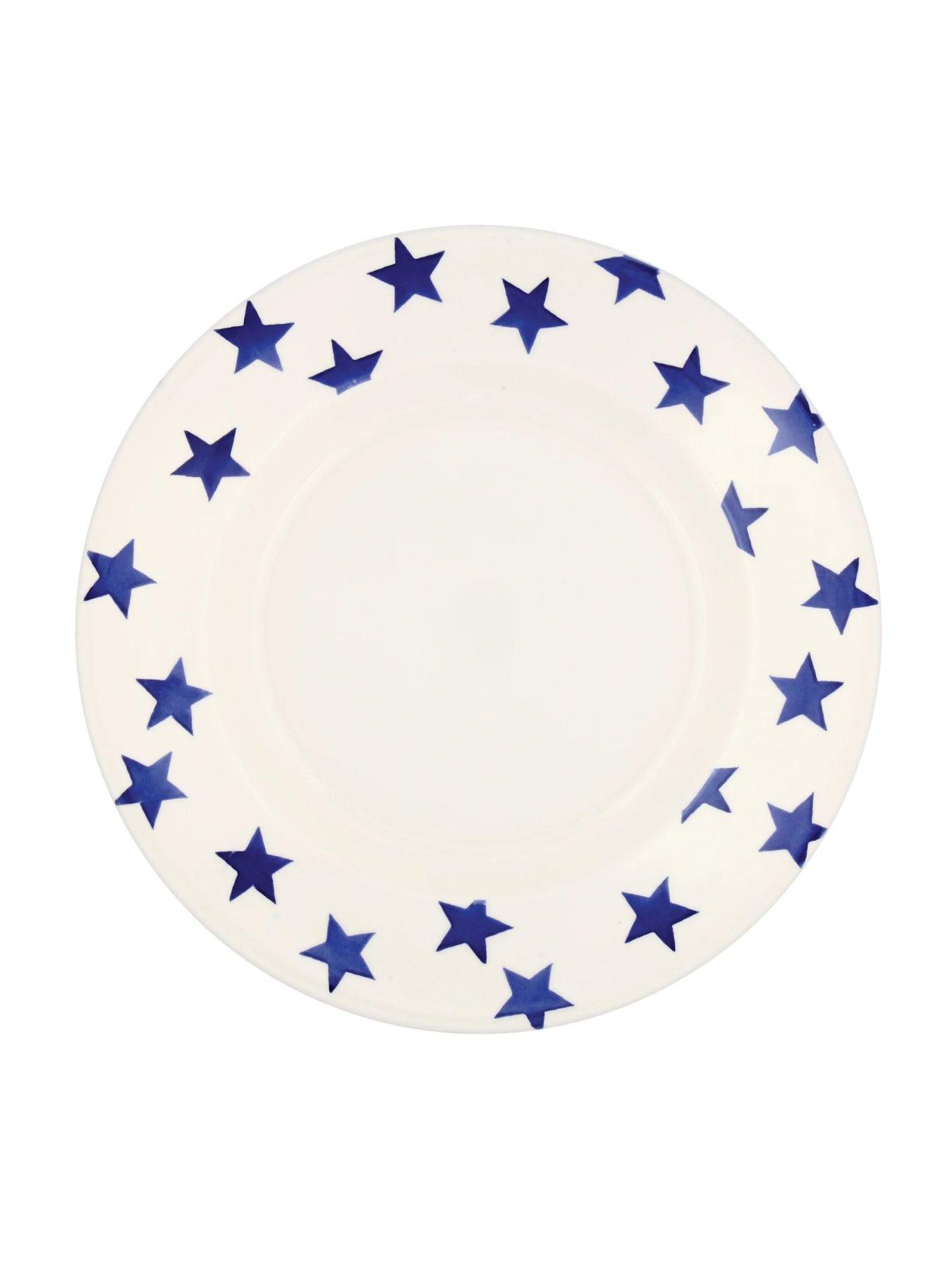 emma-bridgewater-blue-star-105-inch-plate