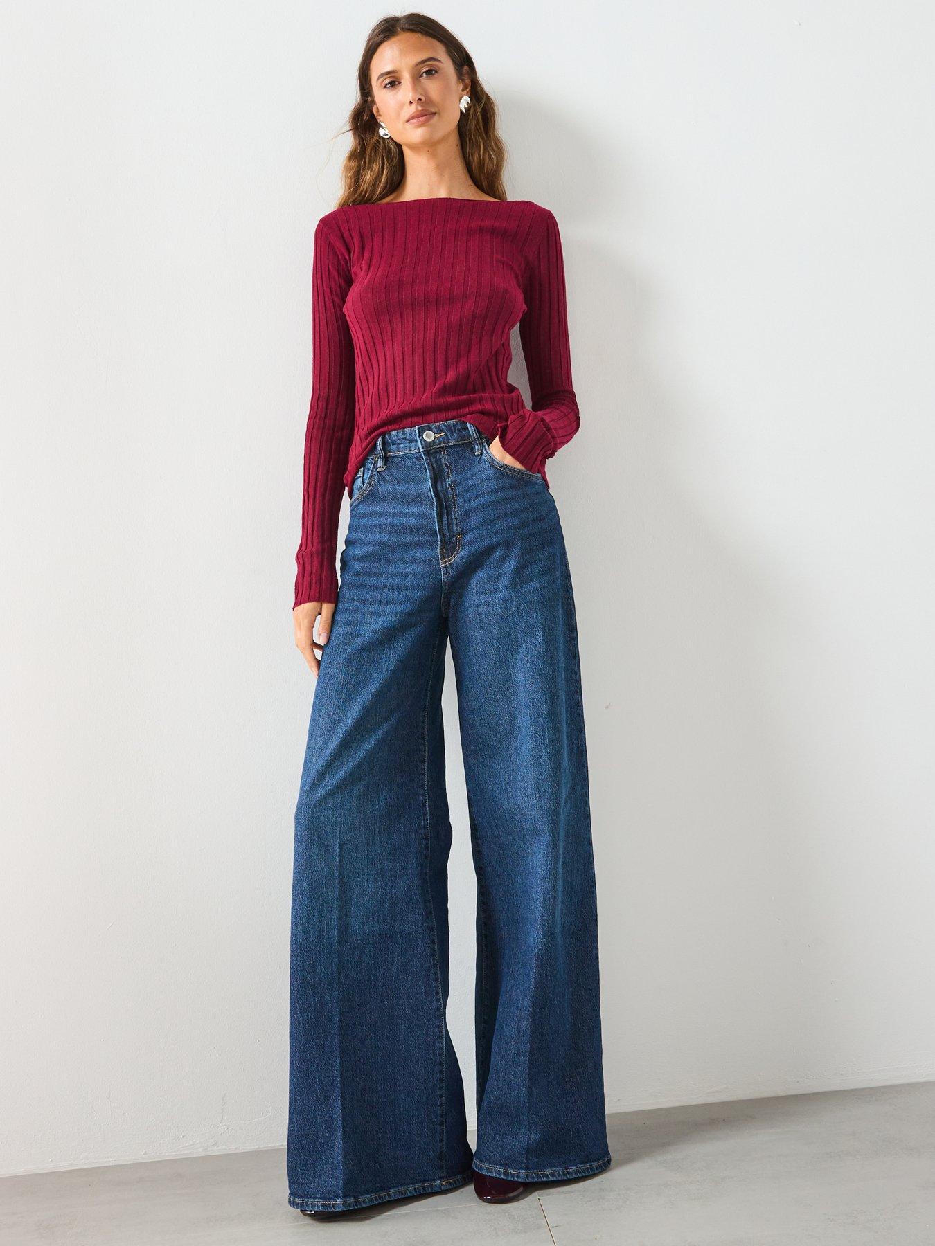 mango-boat-neck-ribbed-sweater-redback