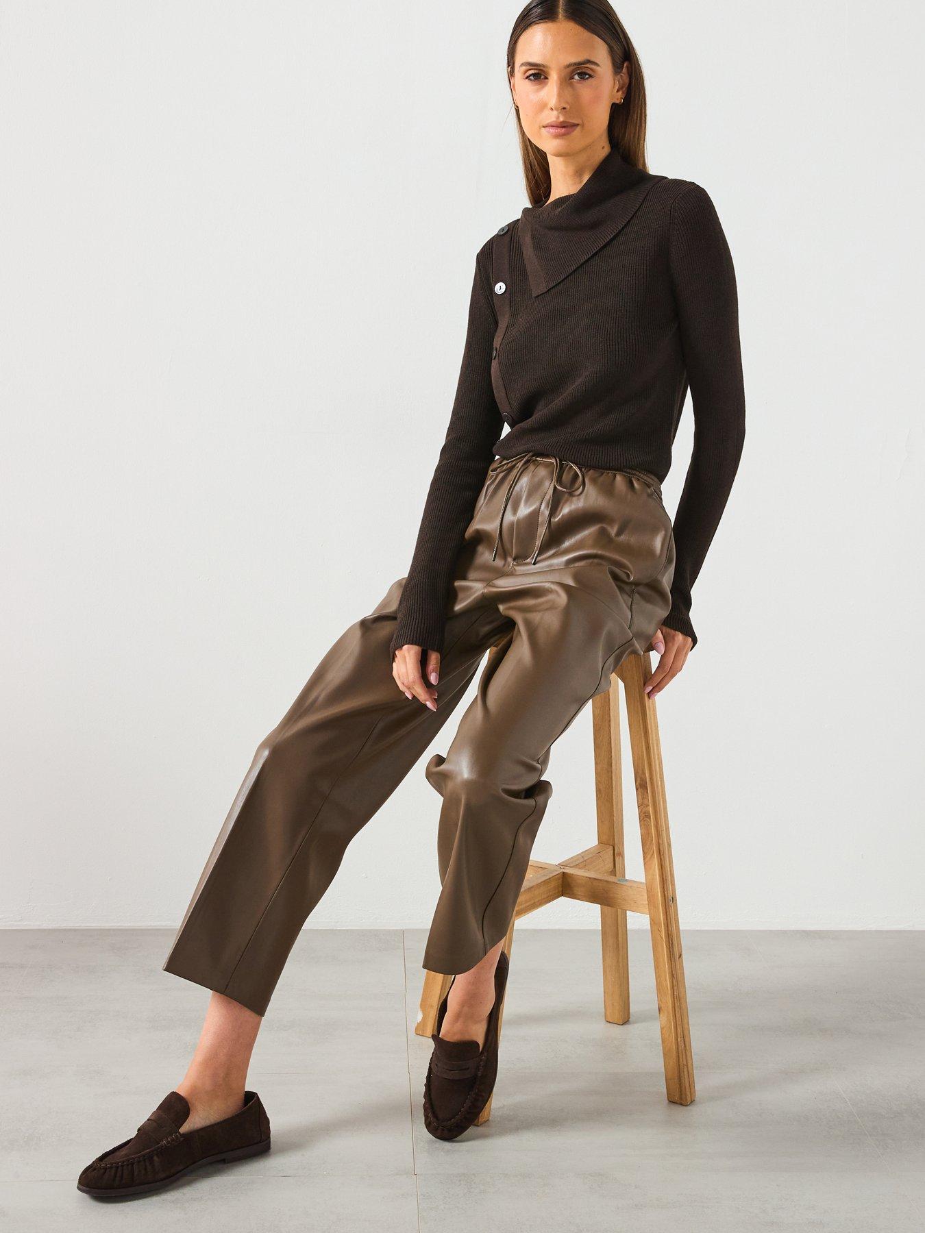 mango-leather-effect-elastic-waist-trousers-greyback