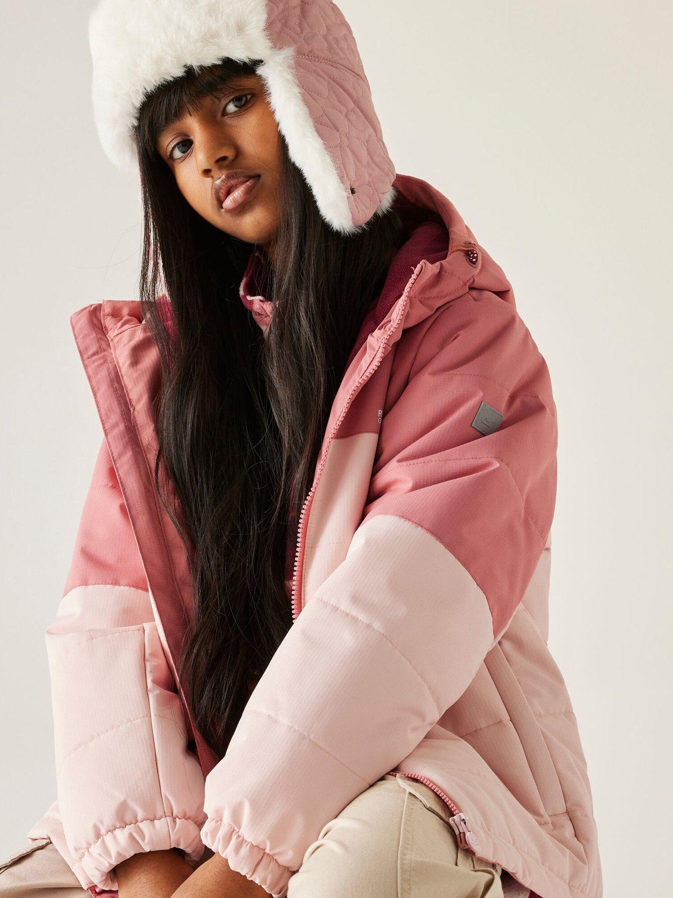 Regatta Kids Girls Lofthouse Padded Jacket - Pink