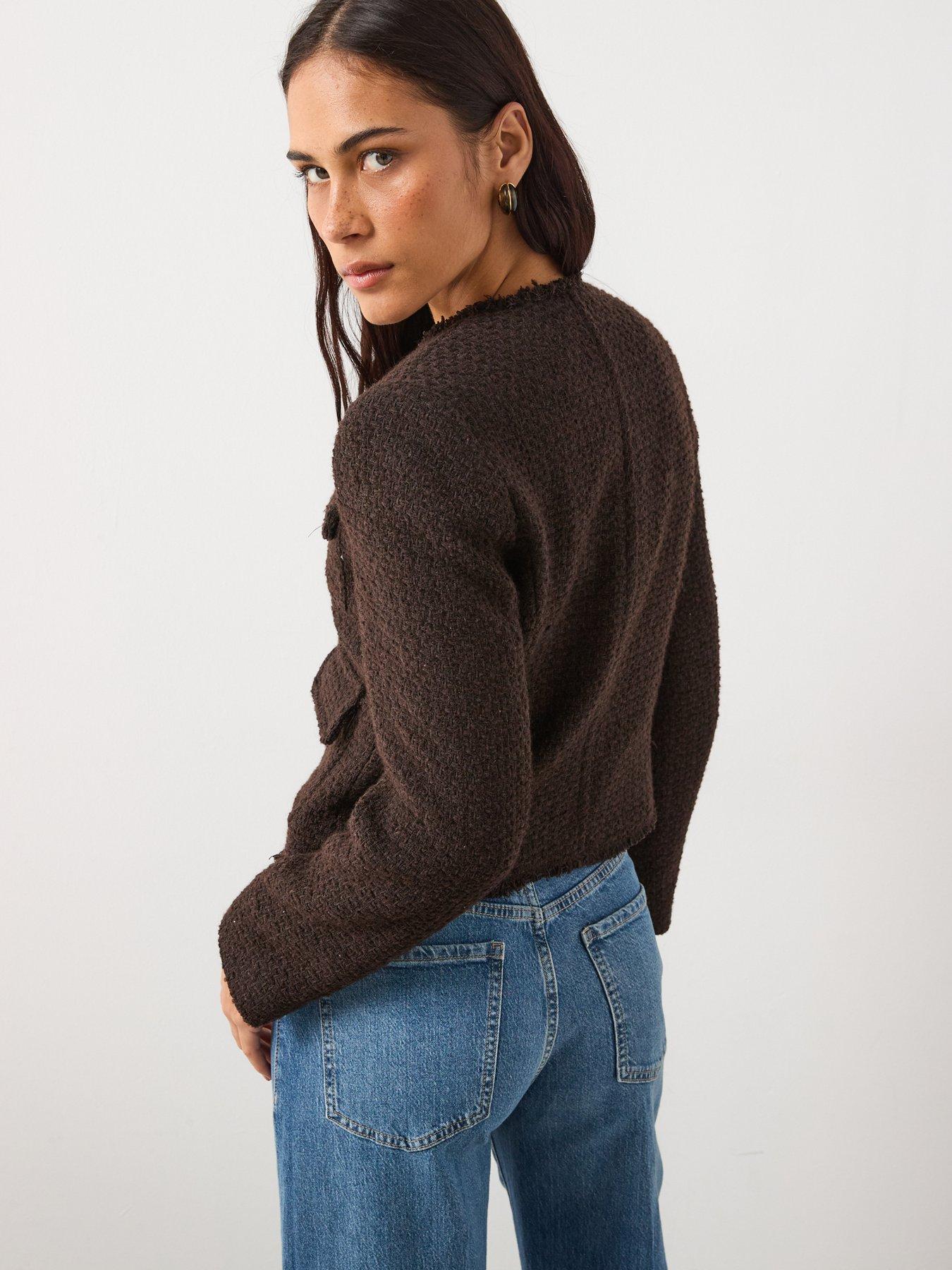 Image 2 of 6 of Mango Tweed Jacket