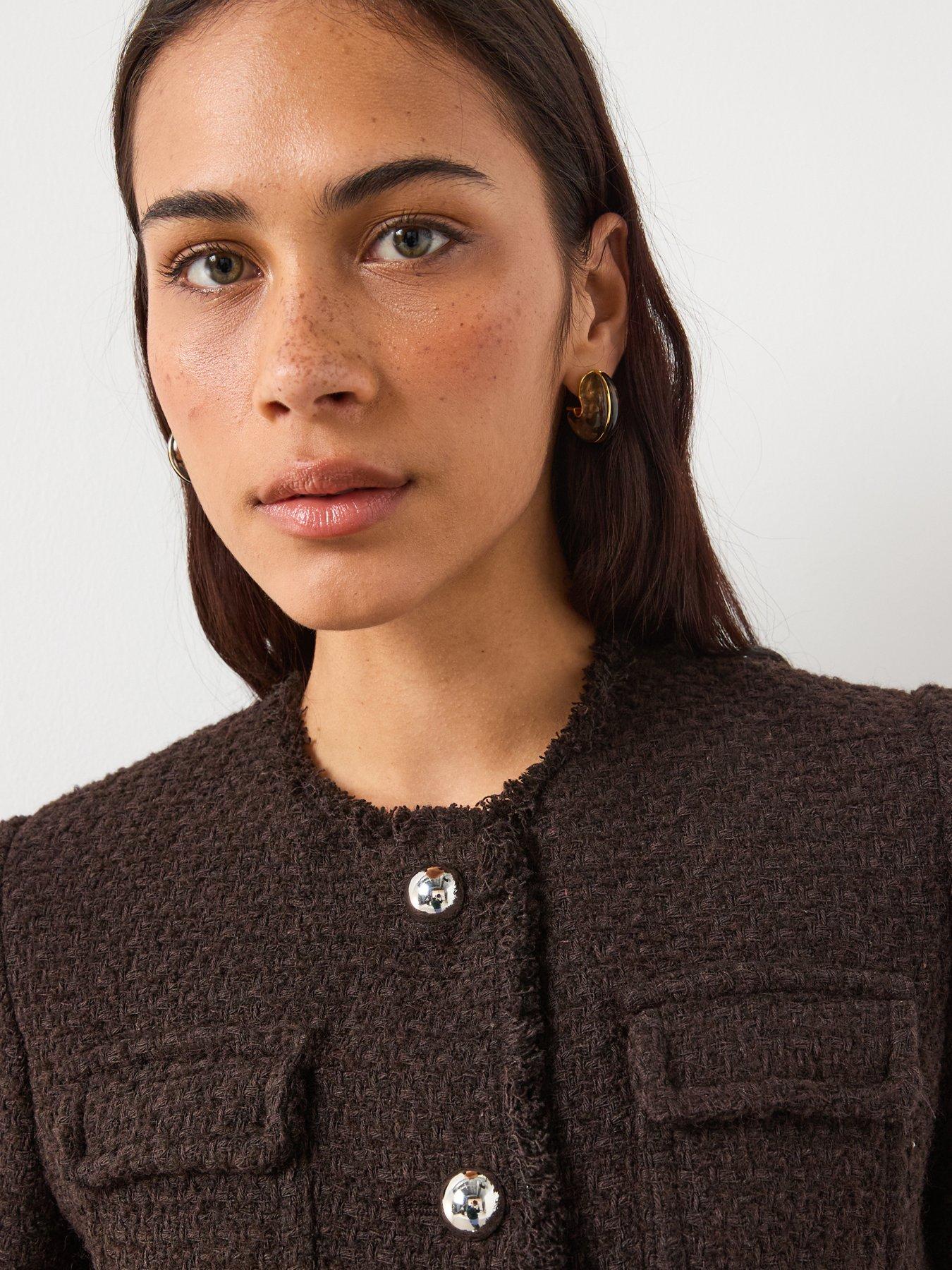 Image 4 of 6 of Mango Tweed Jacket