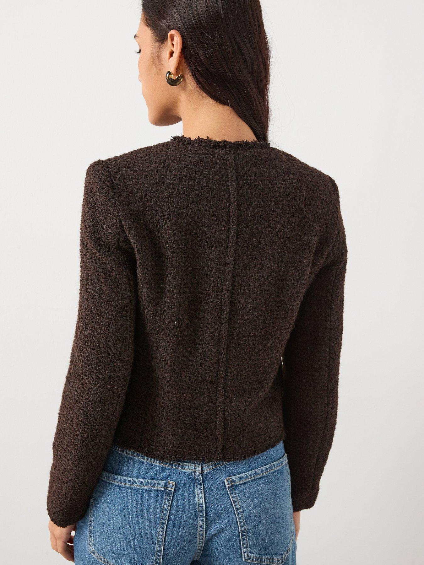 Image 5 of 6 of Mango Tweed Jacket