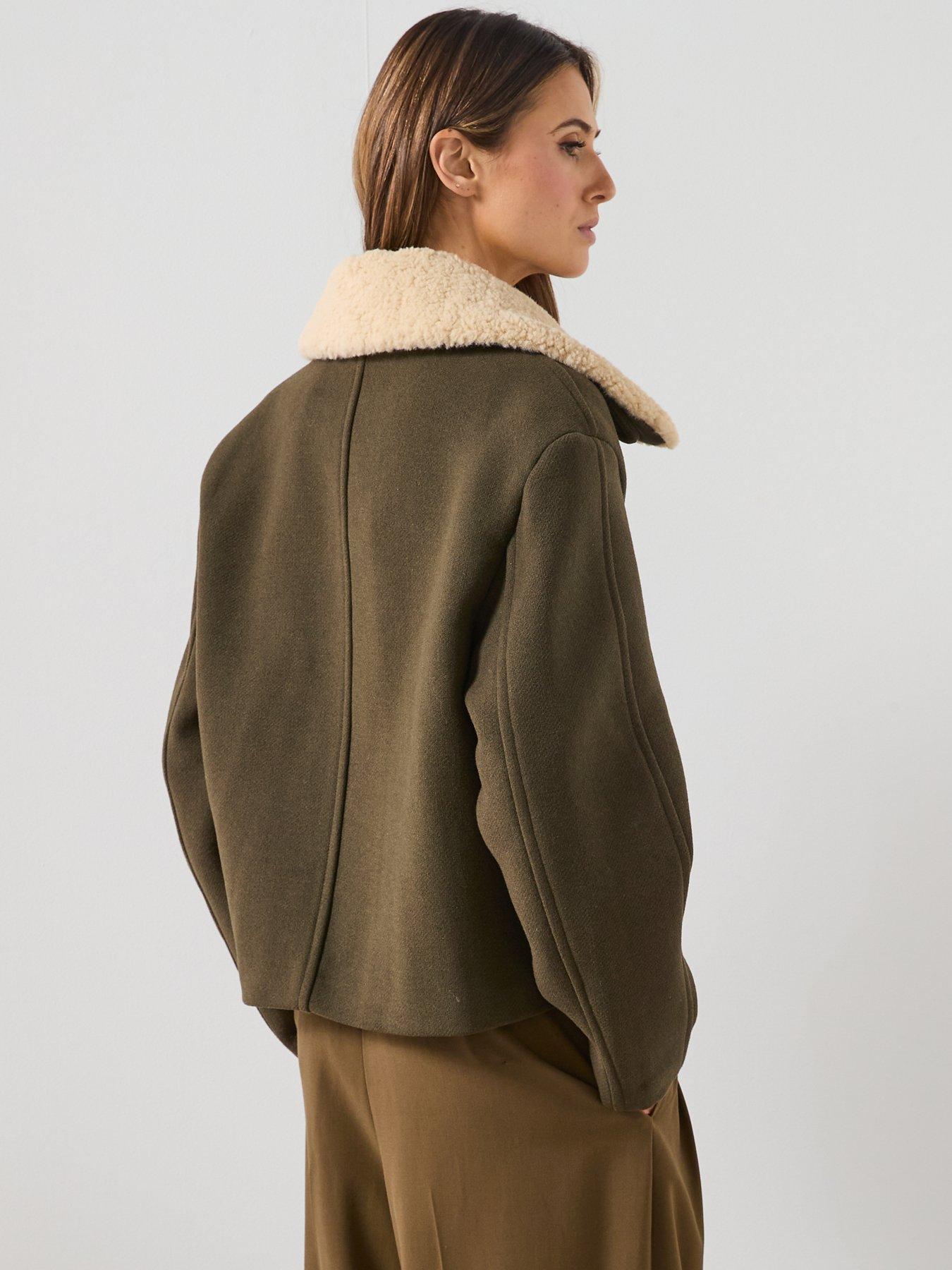 mango-wool-blend-jacket-with-sheepskin-collar-khakistillFront
