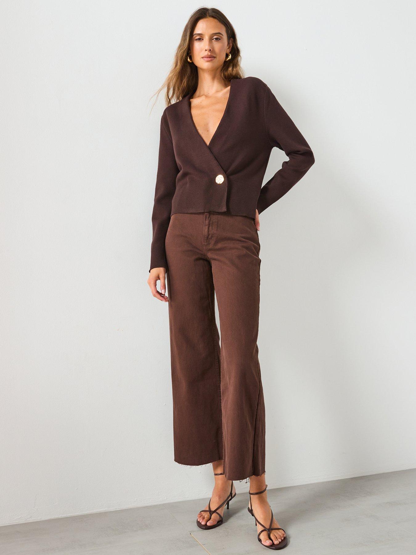 mango-cross-over-cardigan-with-jewel-button-brownback