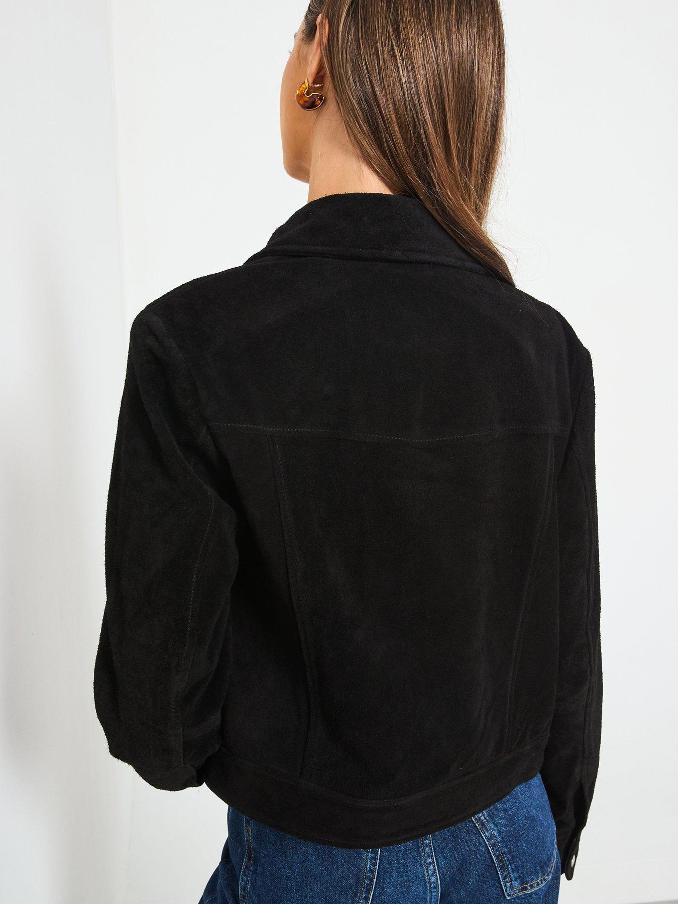 mango-suede-leather-jacket-with-buttons-blackstillFront