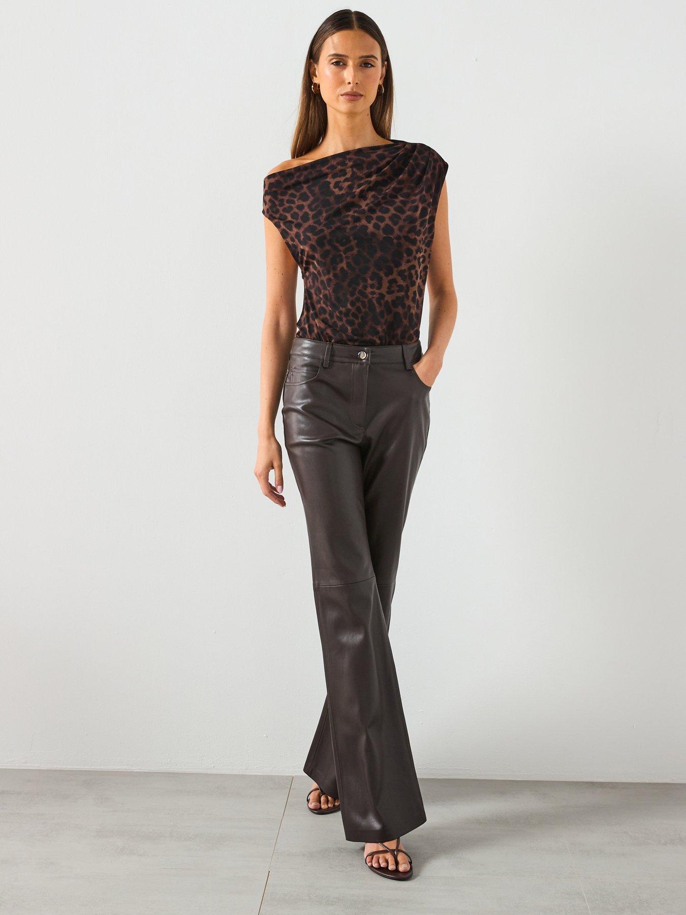mango-leather-effect-skinny-trousers-brownback