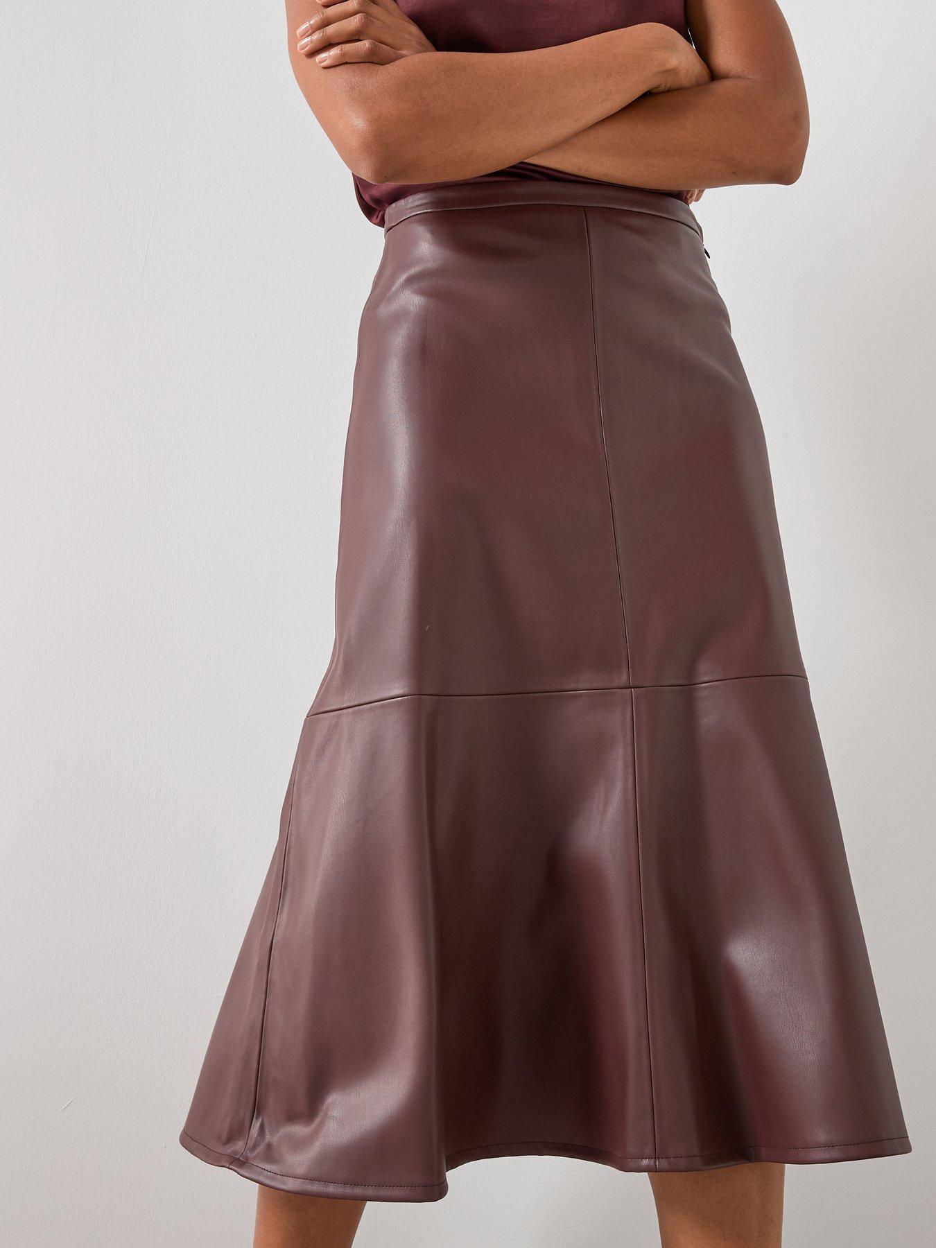 mango-leather-effect-midi-skirt-purpledetail