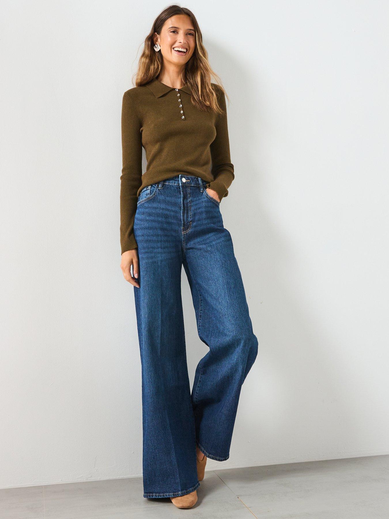 mango-polo-collar-ribbed-sweater-khakidetail