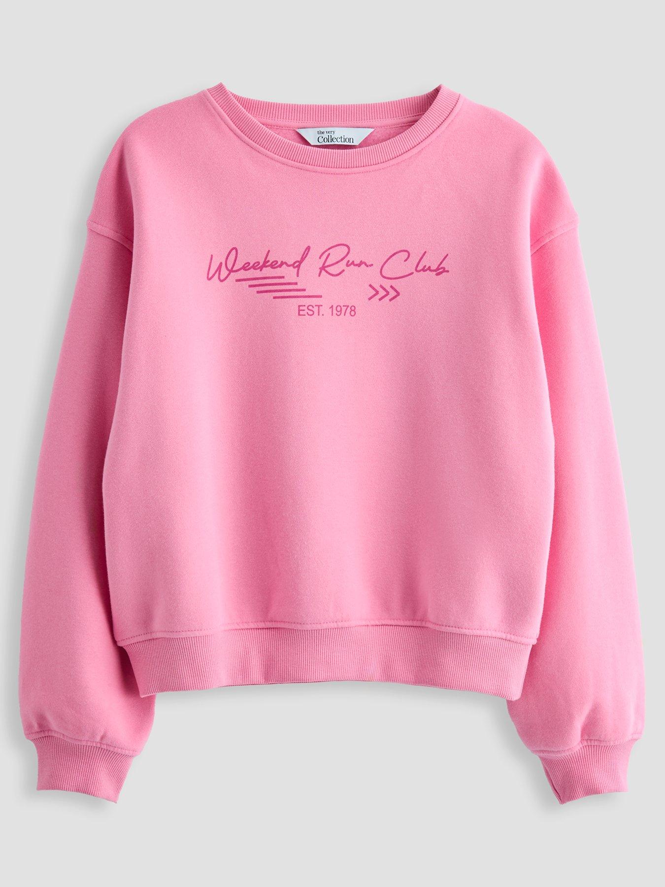 The Very Collection Girls Slogan Sweatshirt