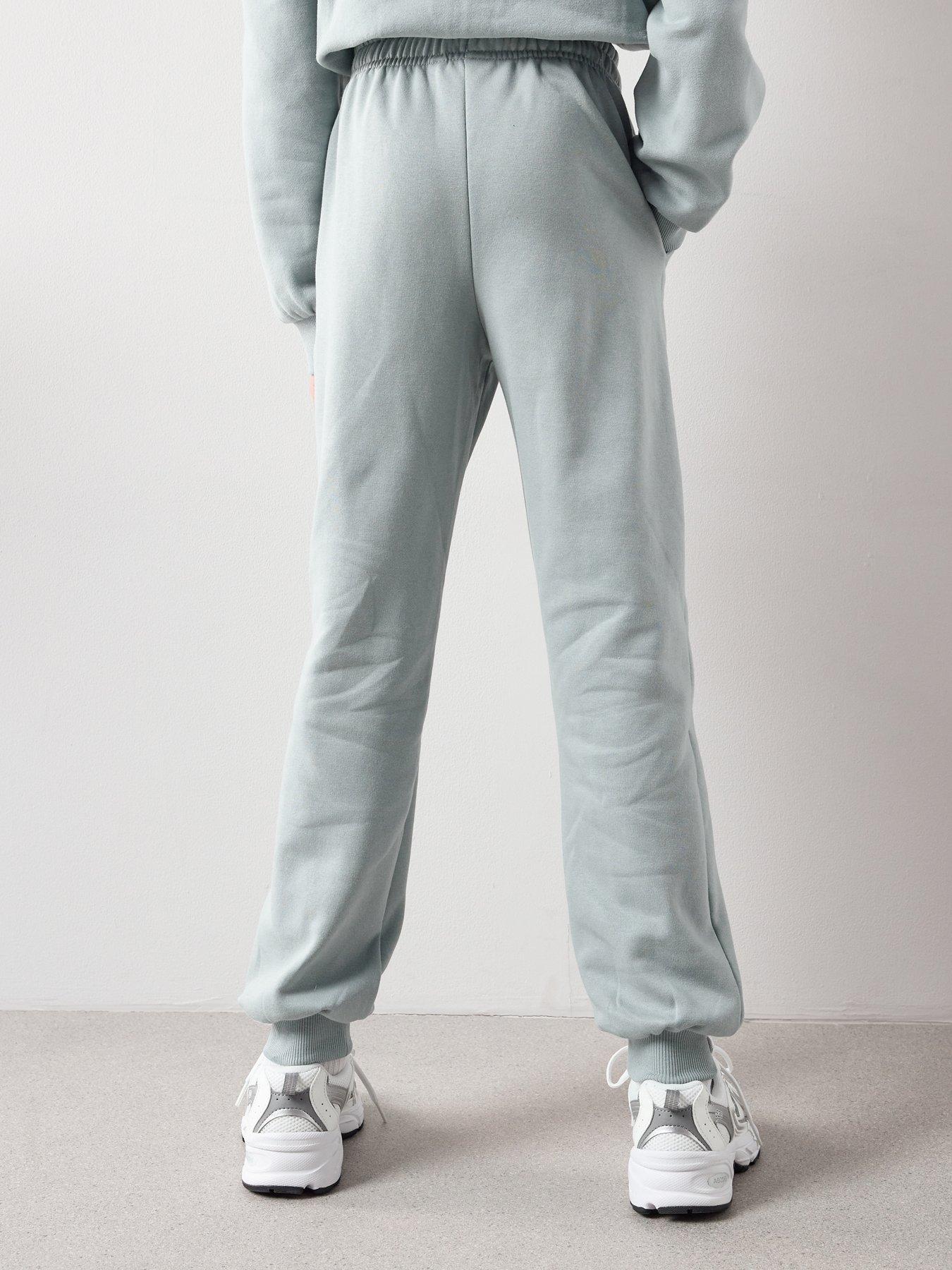 Image 2 of 6 of The Very Collection Girls Sweat Joggers - Sage Green