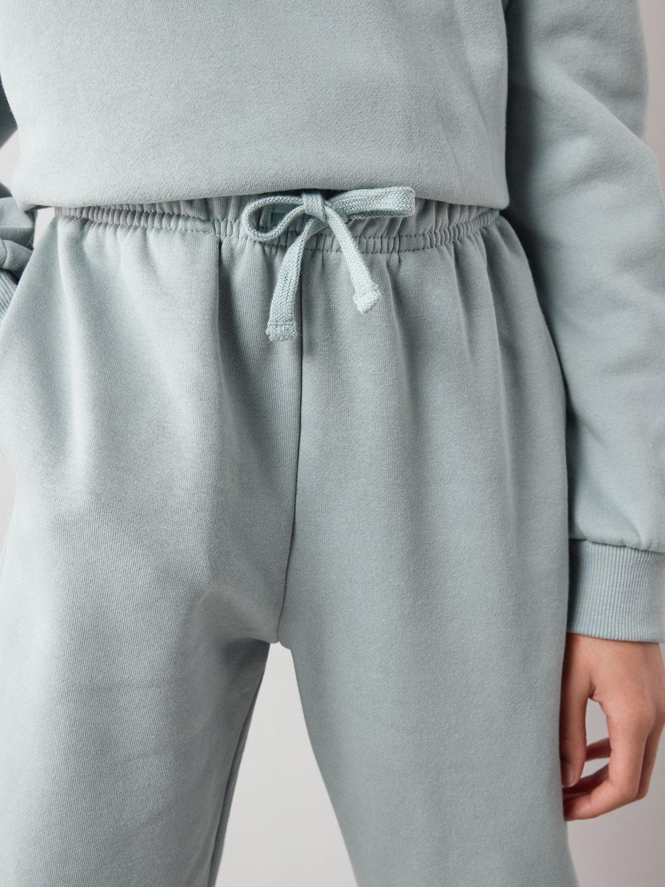 Image 4 of 6 of The Very Collection Girls Sweat Joggers - Sage Green