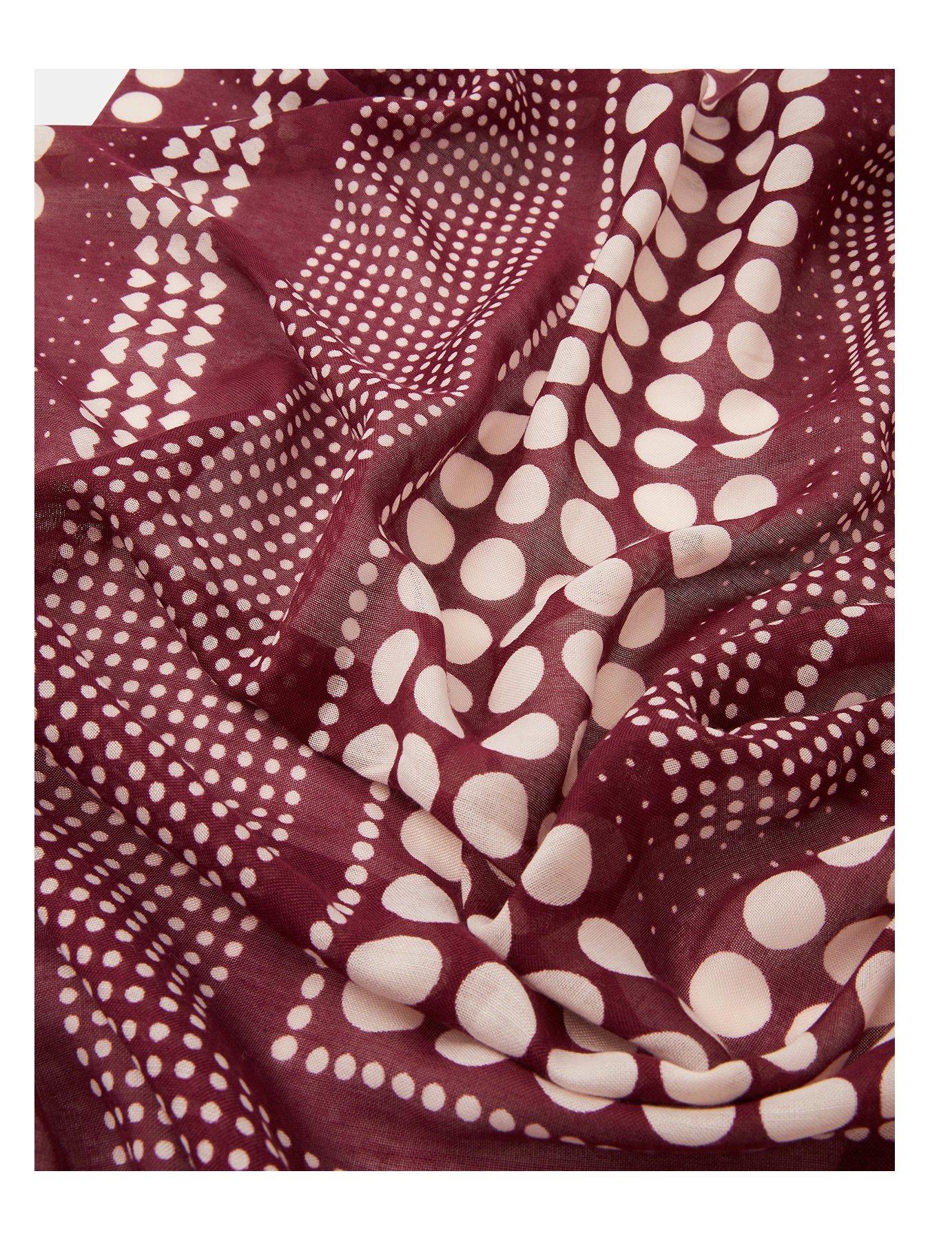 accessorize-large-polka-dot-heart-scarf-redback
