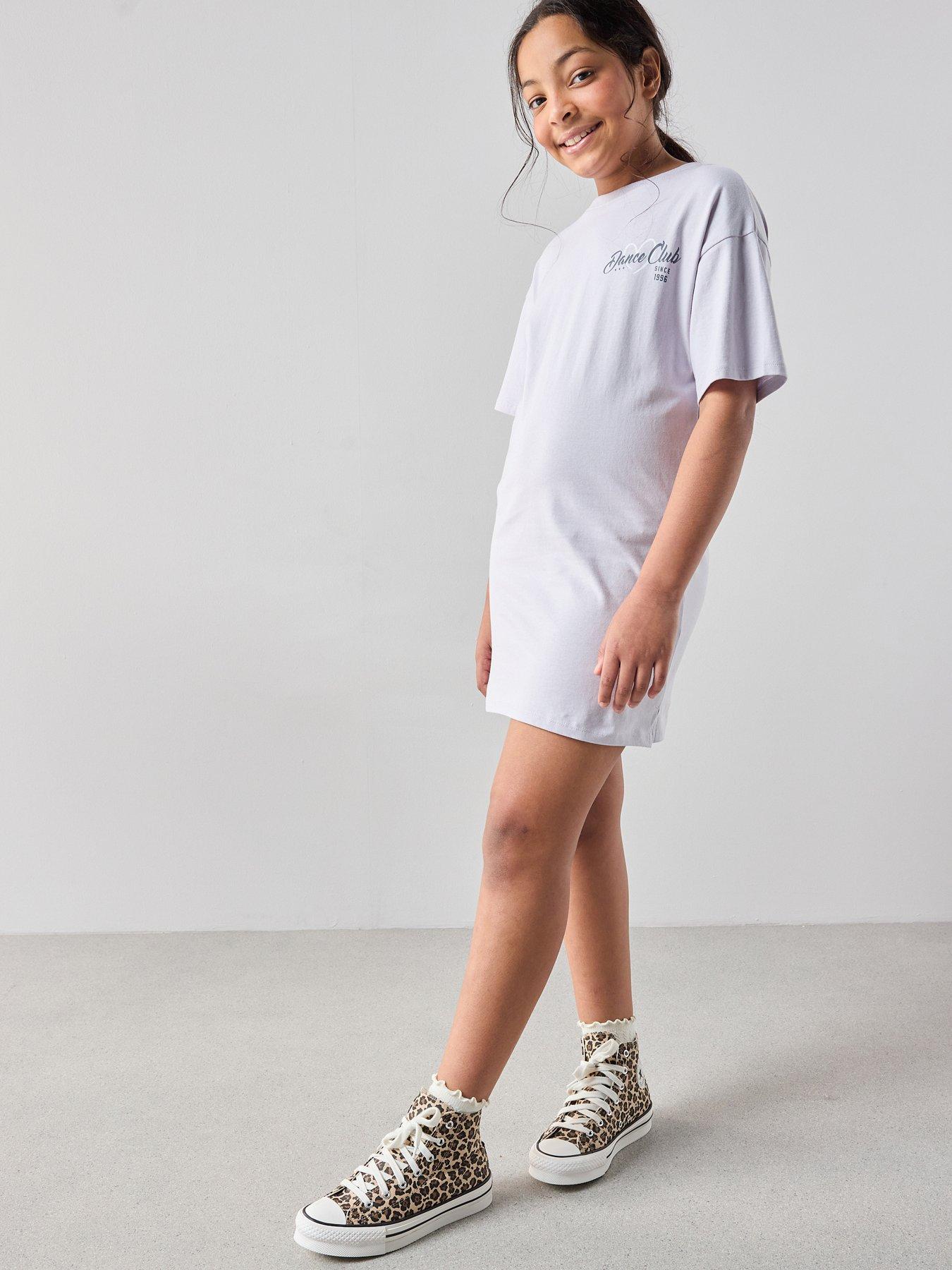 The Very Collection Girls Jersey Tshirt dress