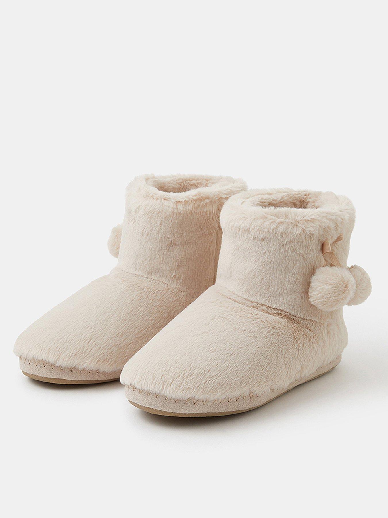 accessorize-super-soft-pom-pom-slipper-boots-creamstillFront