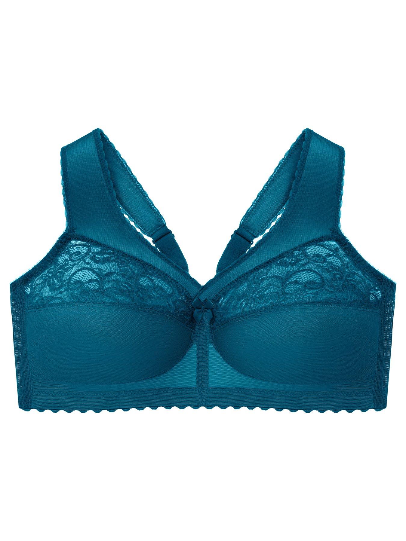 Image 4 of 6 of Glamorise Glamorise 1000 Magic Lift Bra (third Sizes) - Teal