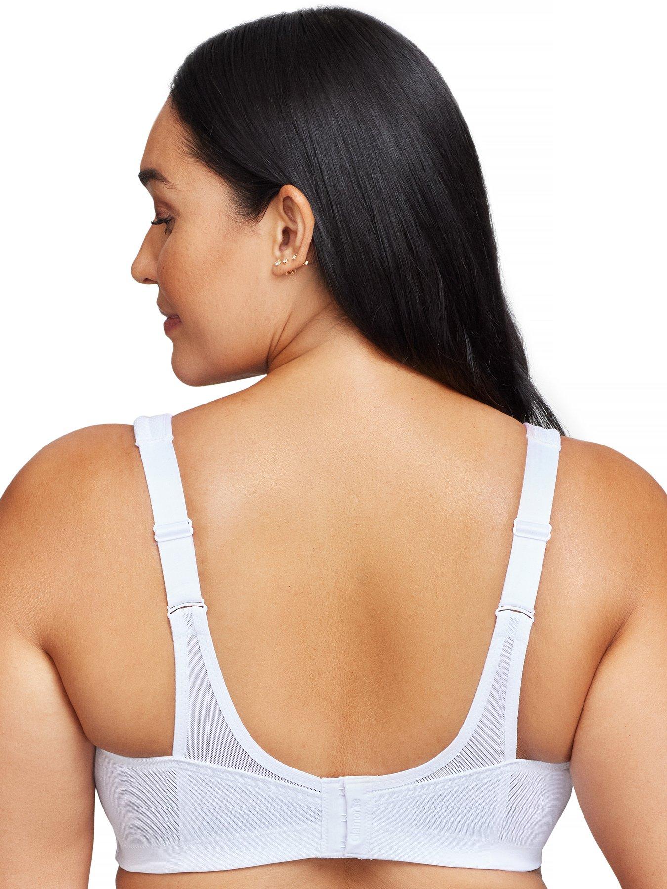 Image 2 of 6 of Glamorise 1006 Sport Bra - White